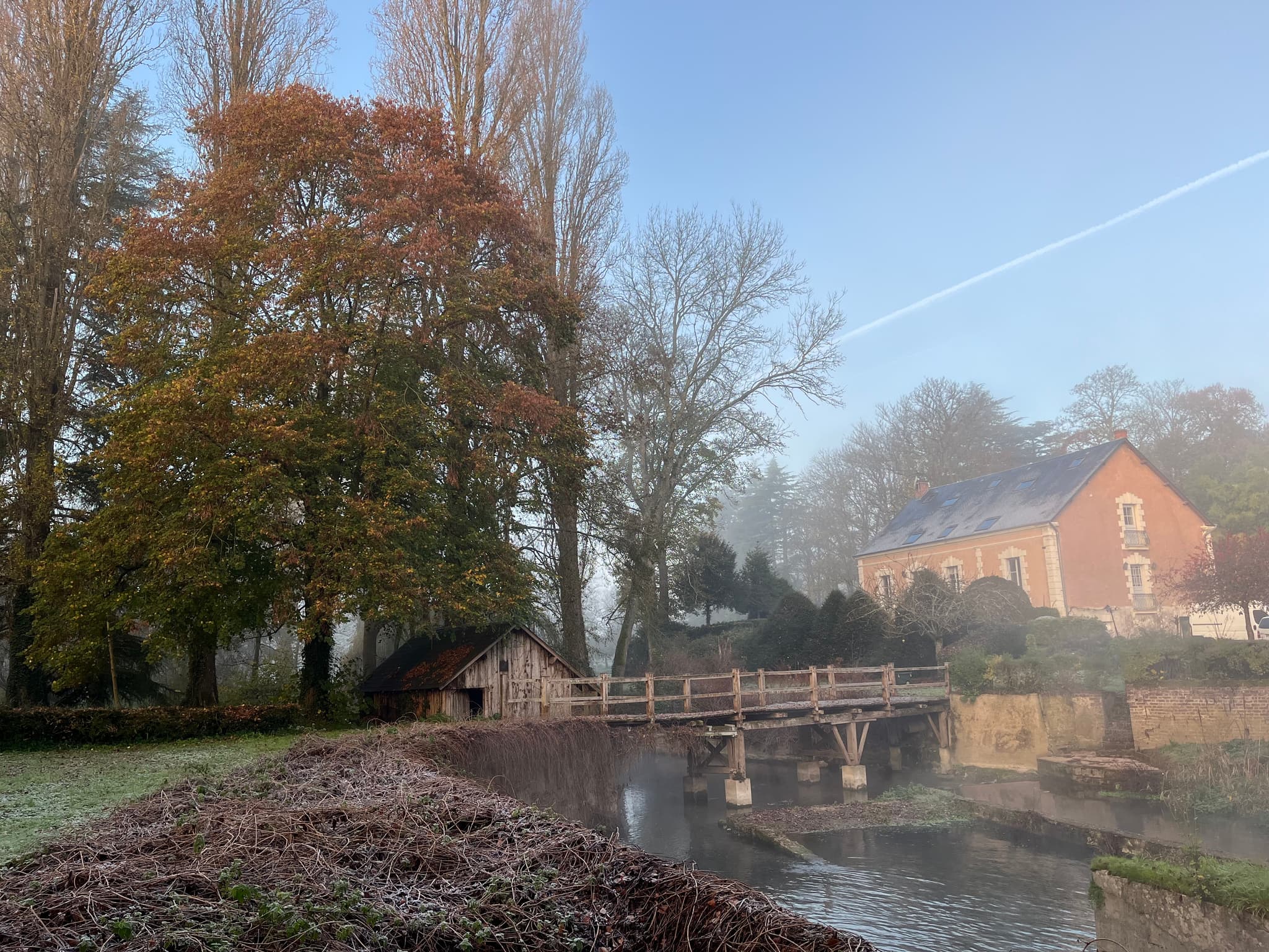 maison d'hôtes en automne