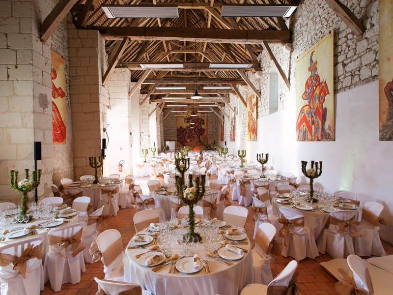 Mariage au château du Rivau
