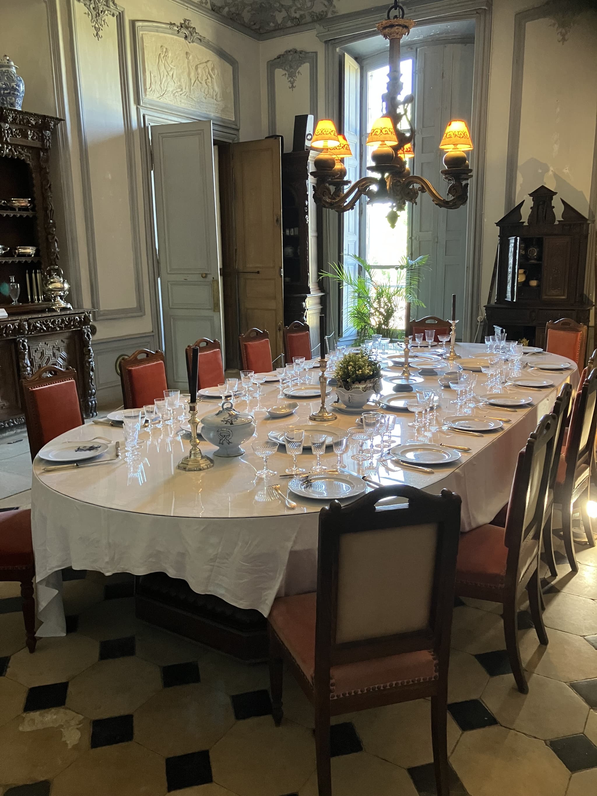 Château de Meslay - salle à manger