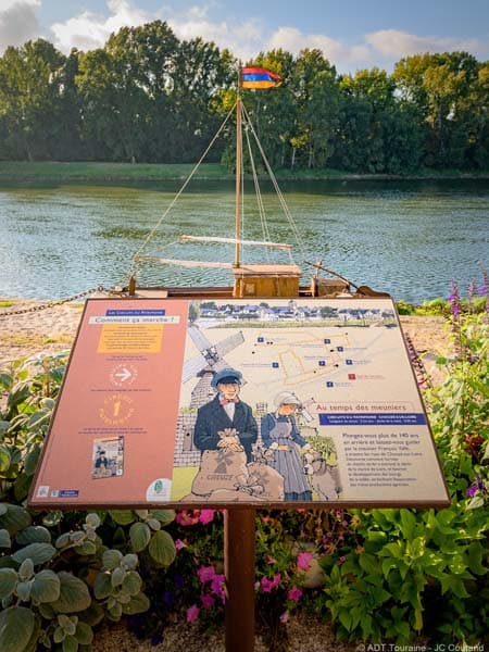 Sur les quais de Chouzé-sur-Loire
