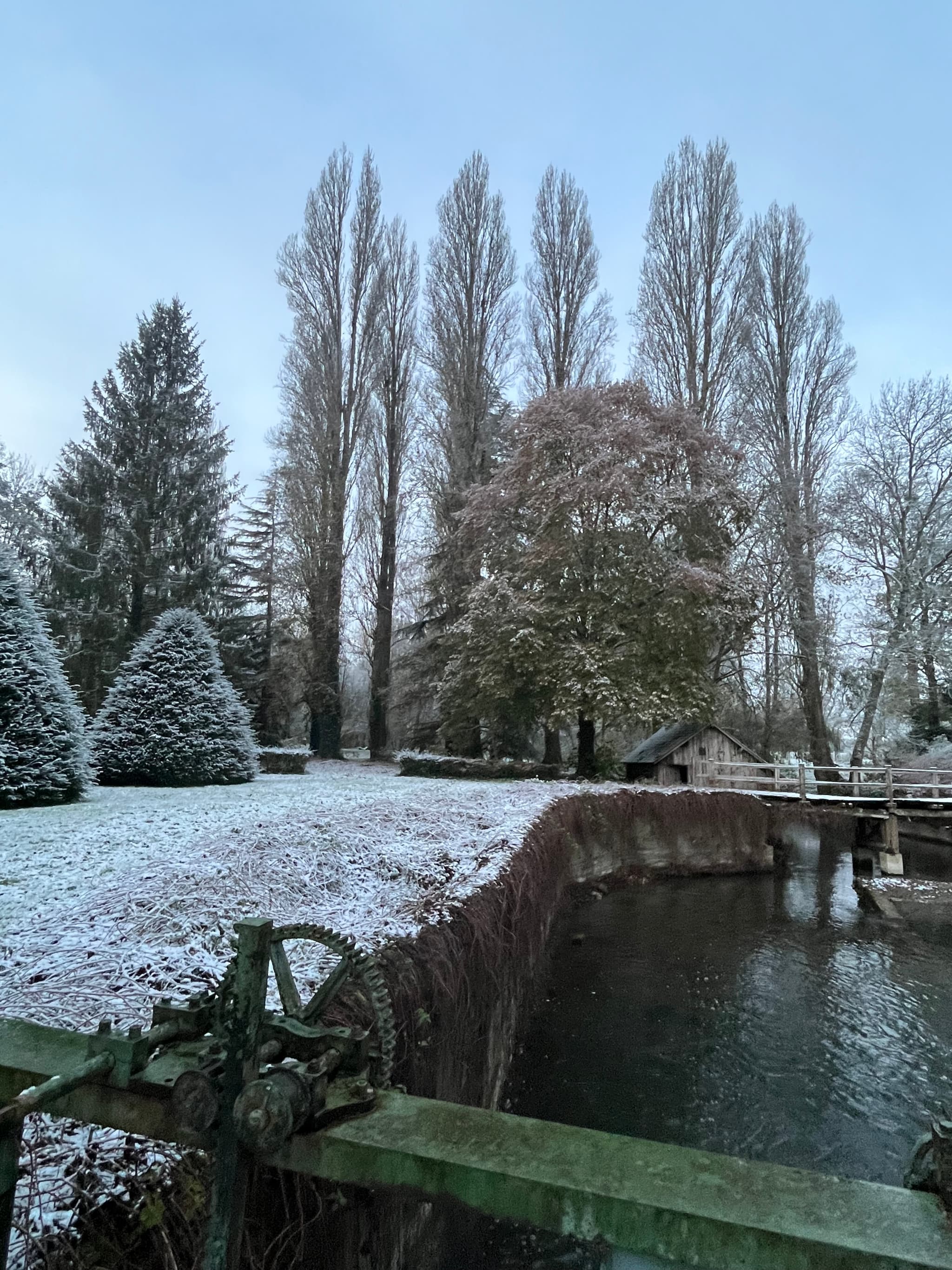 neige au moulin