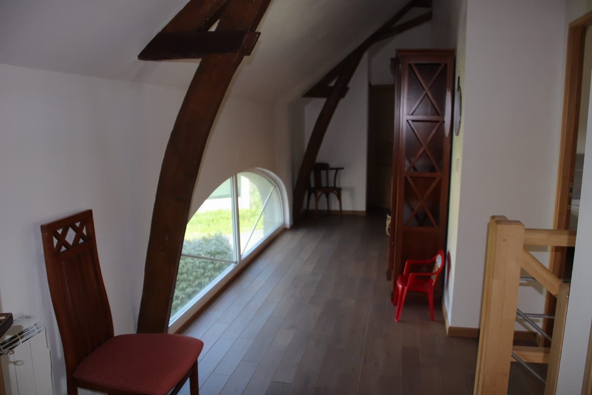 CHOUZE SUR LOIRE- LA GRANGE DE LA HURTAUDERIE-palier