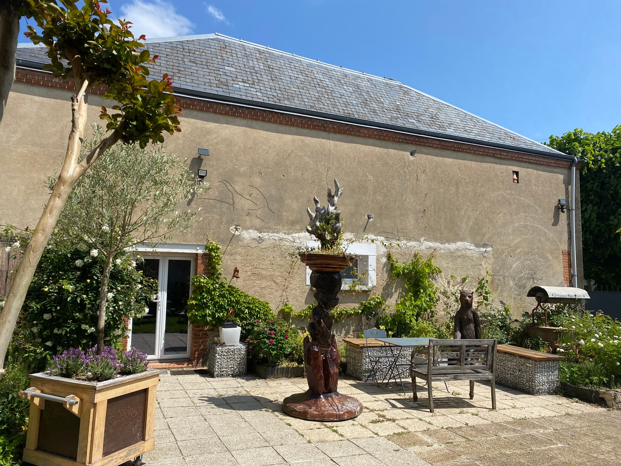cour paysagée