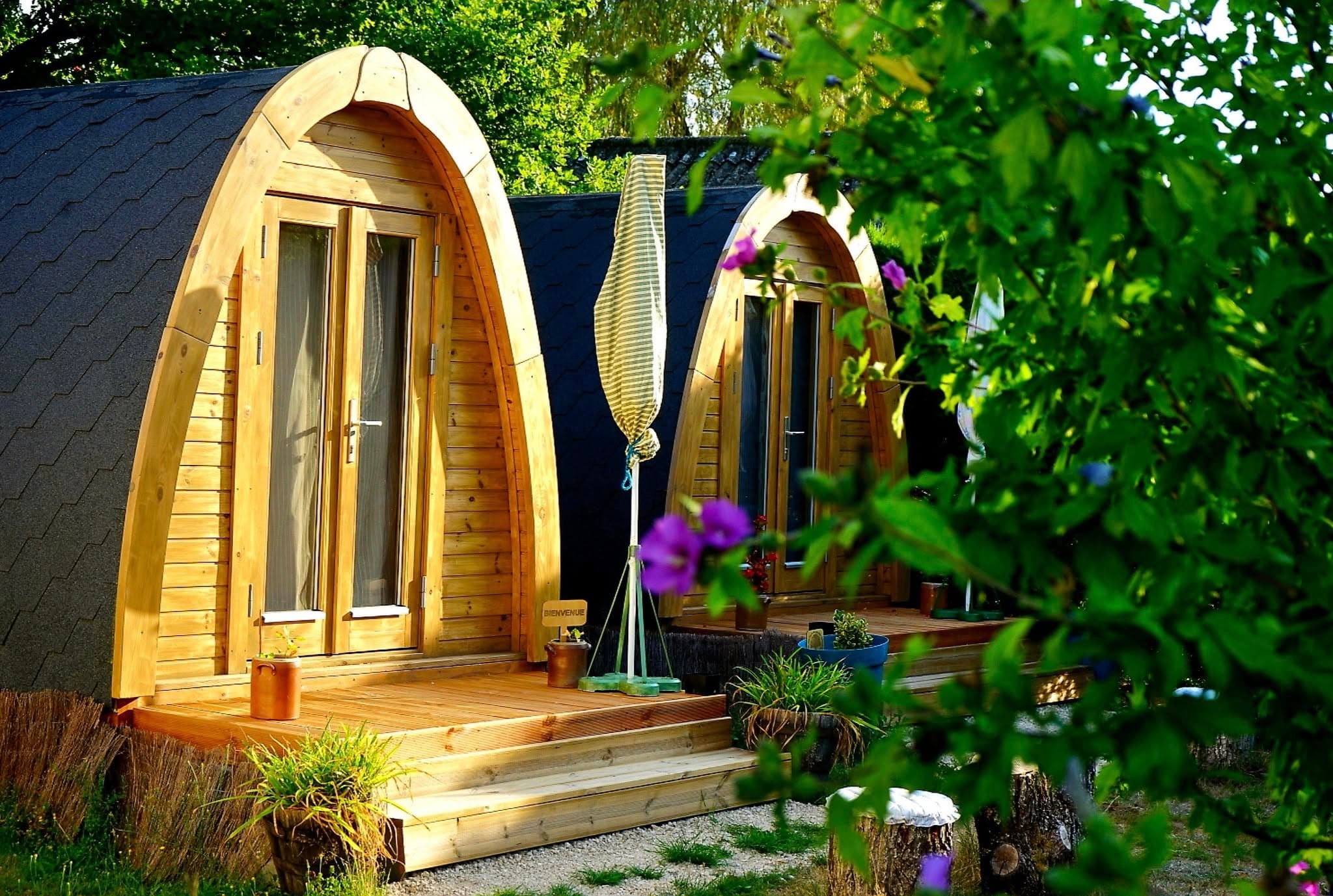 Les Pods vue d'un coté