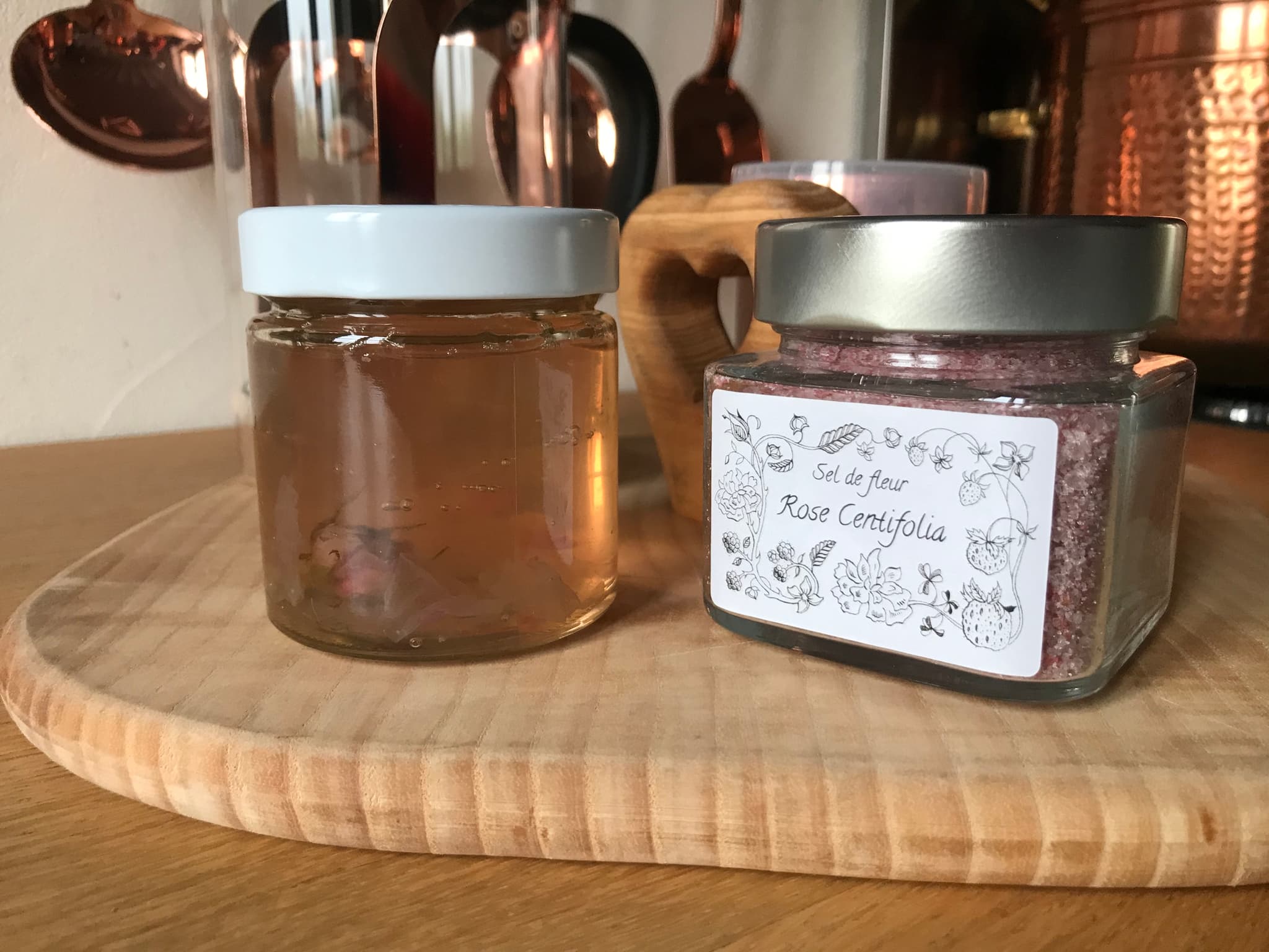 Autry le Châtel -Domaine du beau lièvre - photo confit et sel de rose