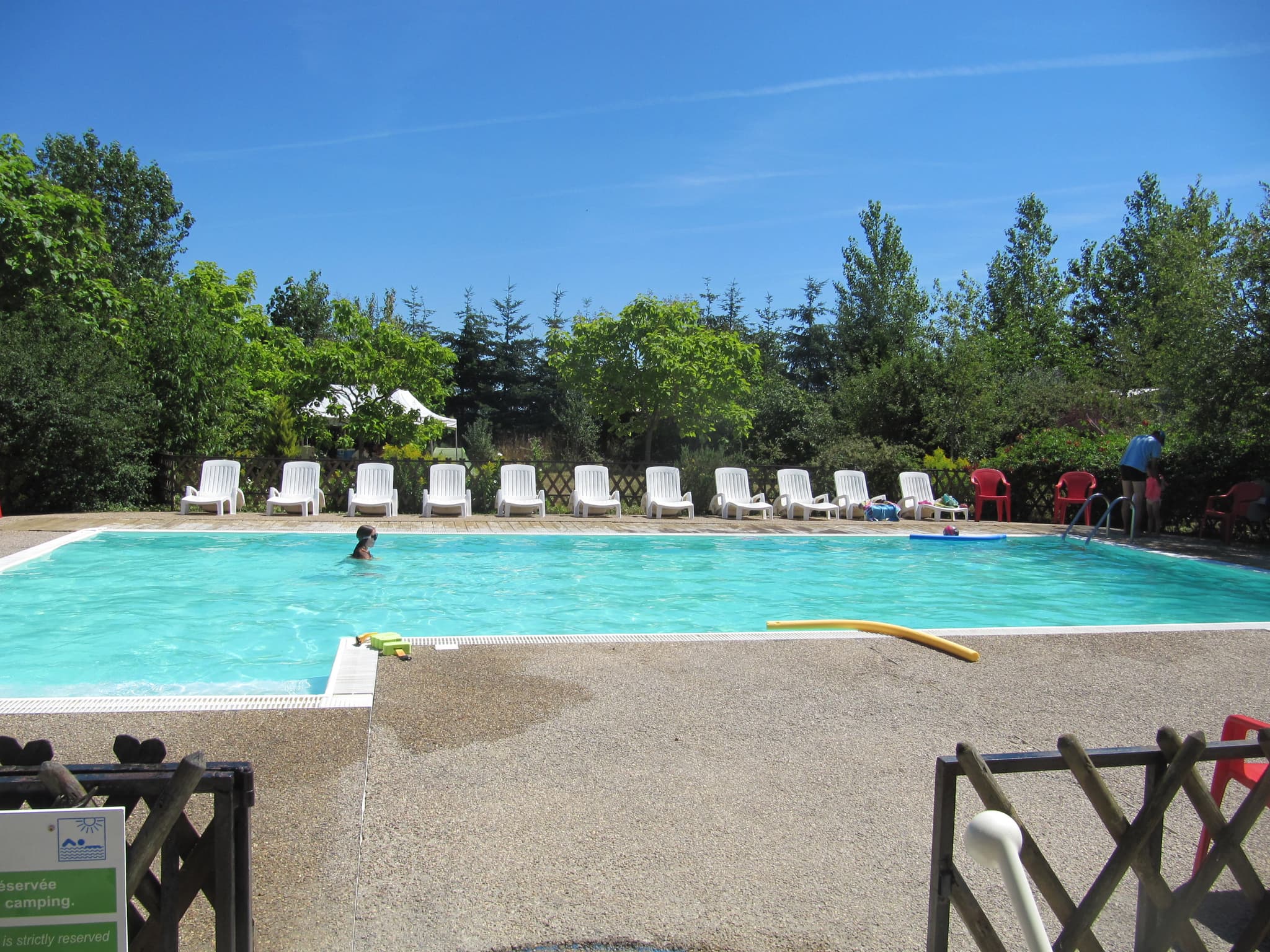 Ferme pédagogique de Prunay - piscine