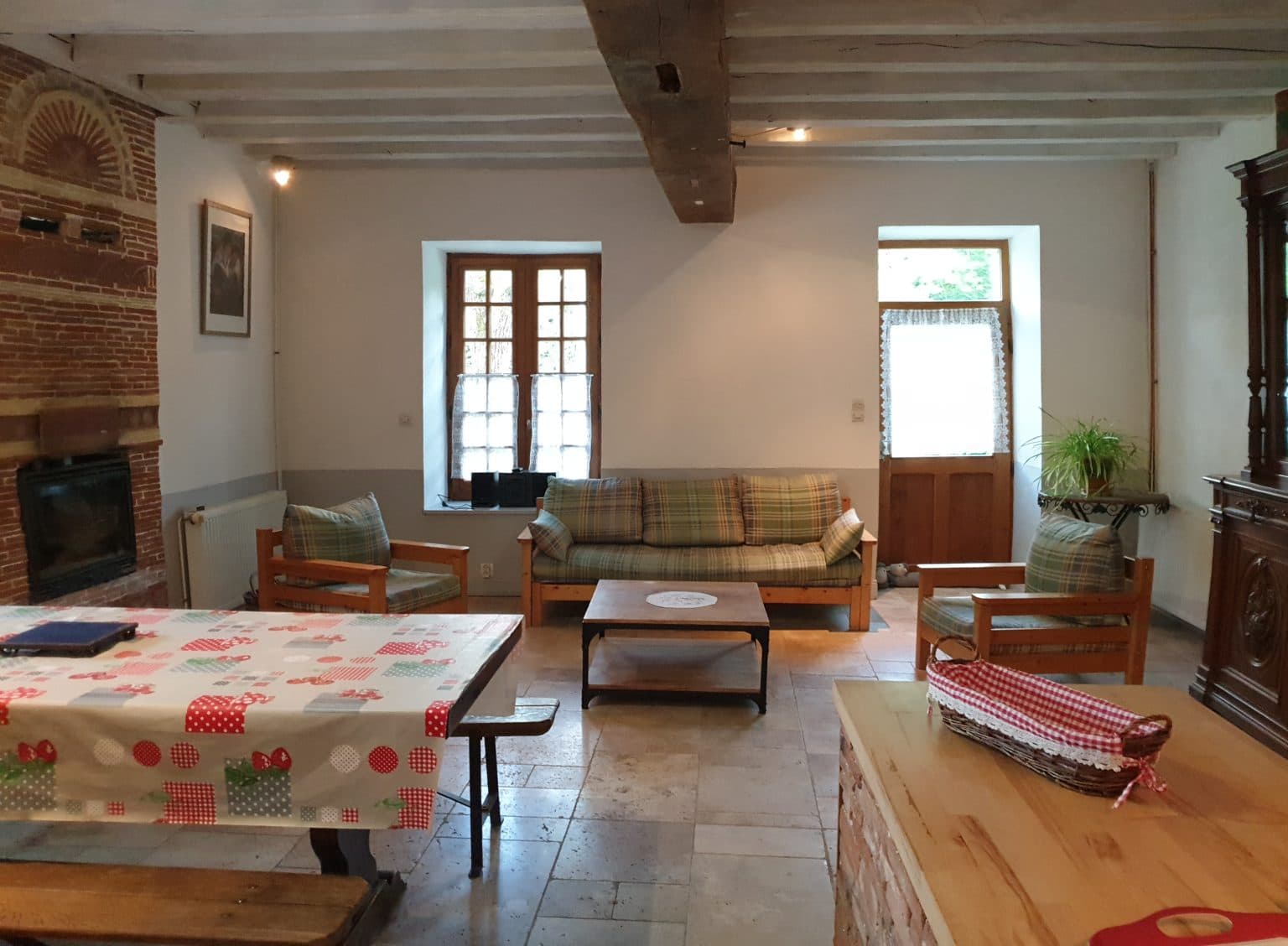 photo gîte pièce principale