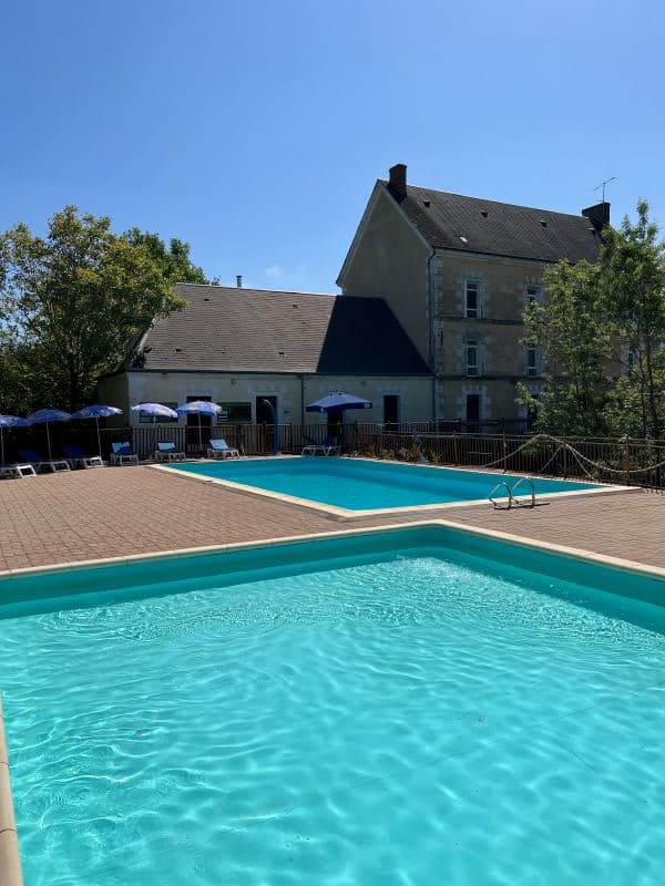 La piscine - Camping Le Moulin Fort - Francueil