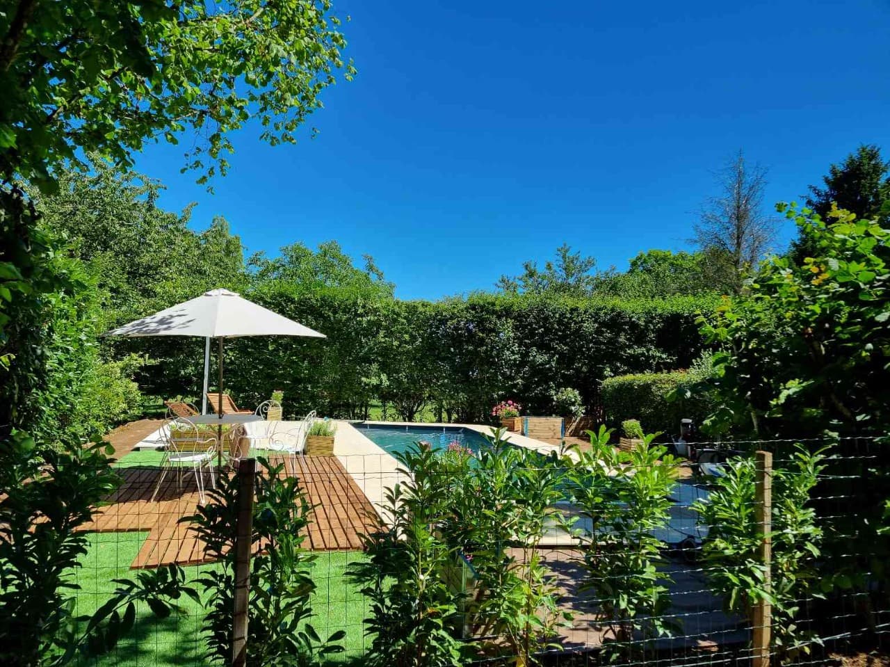 piscine du domaine