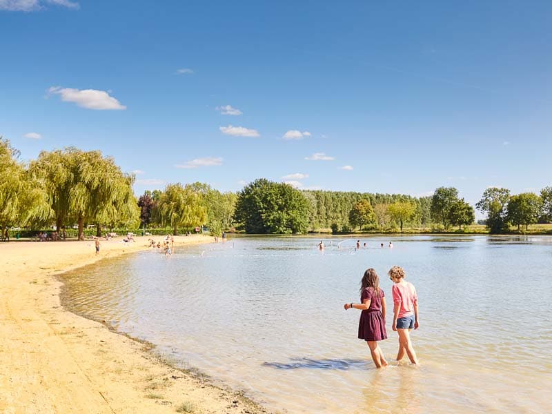 Camping municipal Le Capitaine - Plan d'eau de Bourgueil