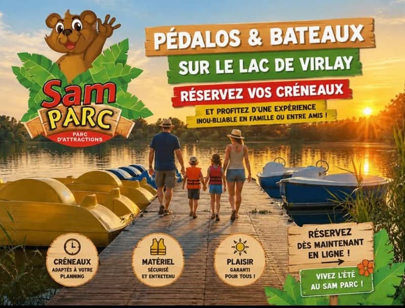 pédalo virlay