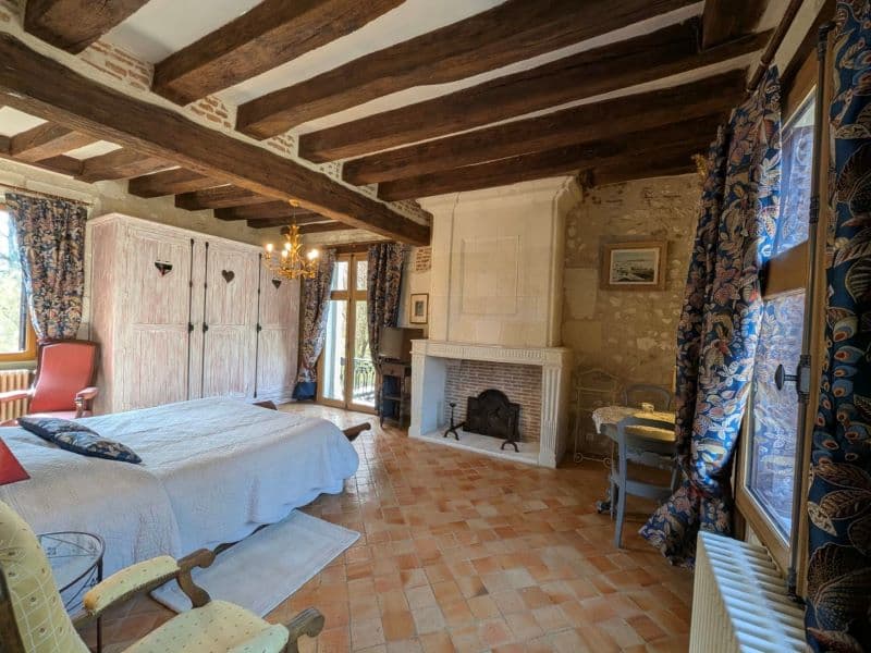 Manoir maison blanche Amboise