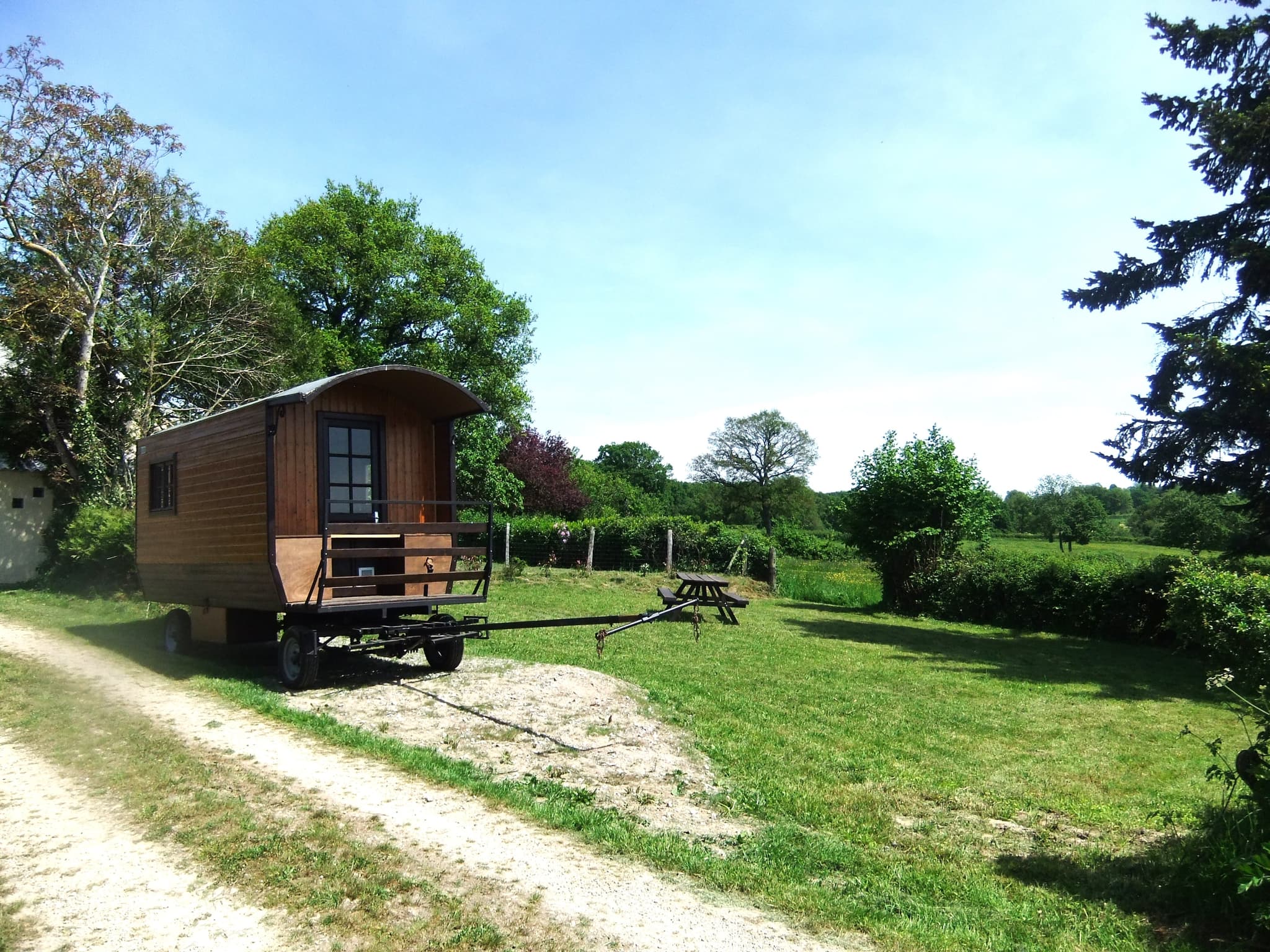 roulotte pour camping