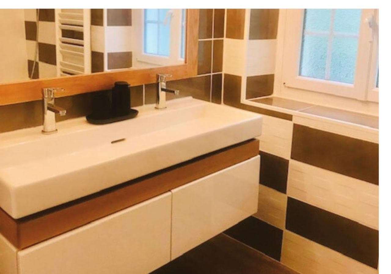 salle de bain avec baignoire Terra Nova