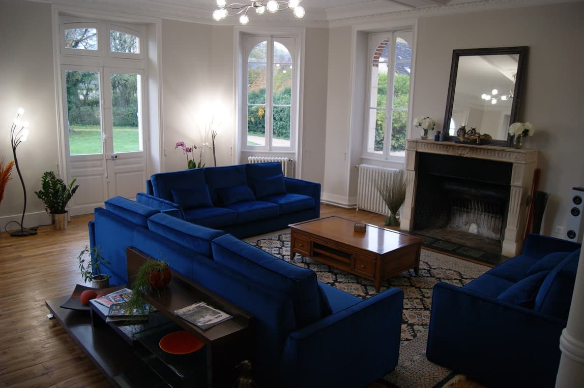 salon bleu