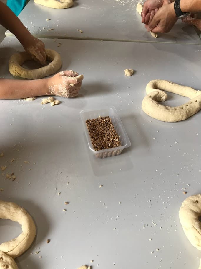 scolaire pain fabrication ferme de prunay