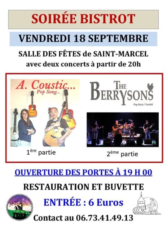 soirée bistrot