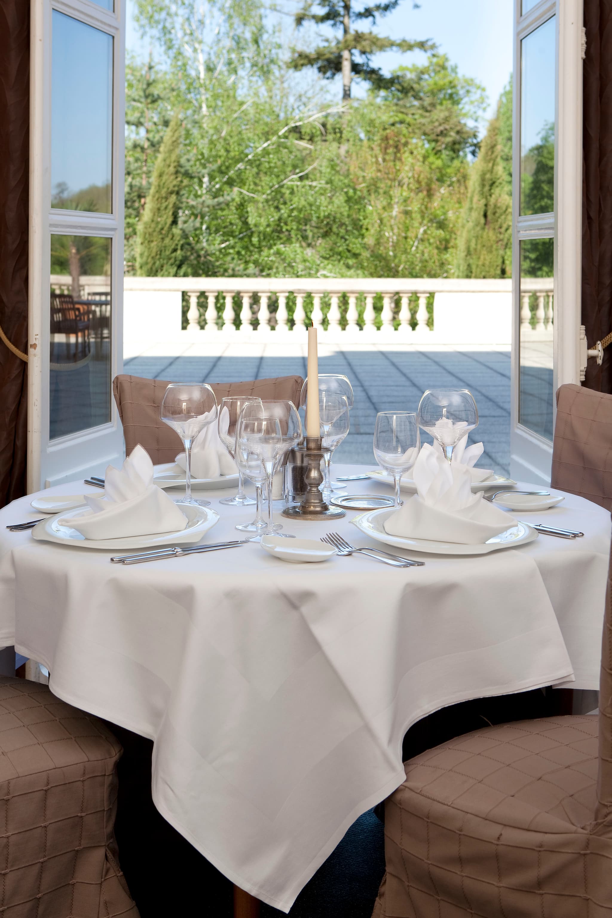 table vue terrasse