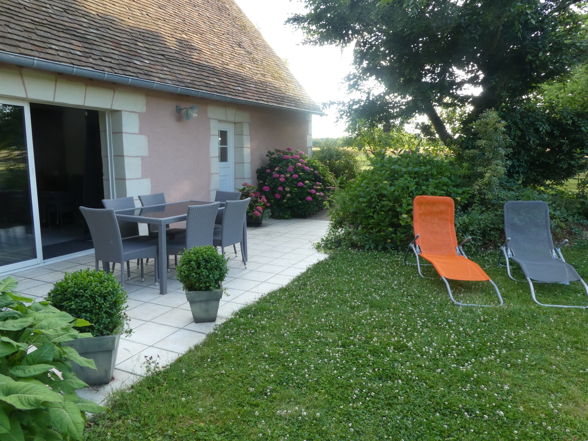 terrasse gite