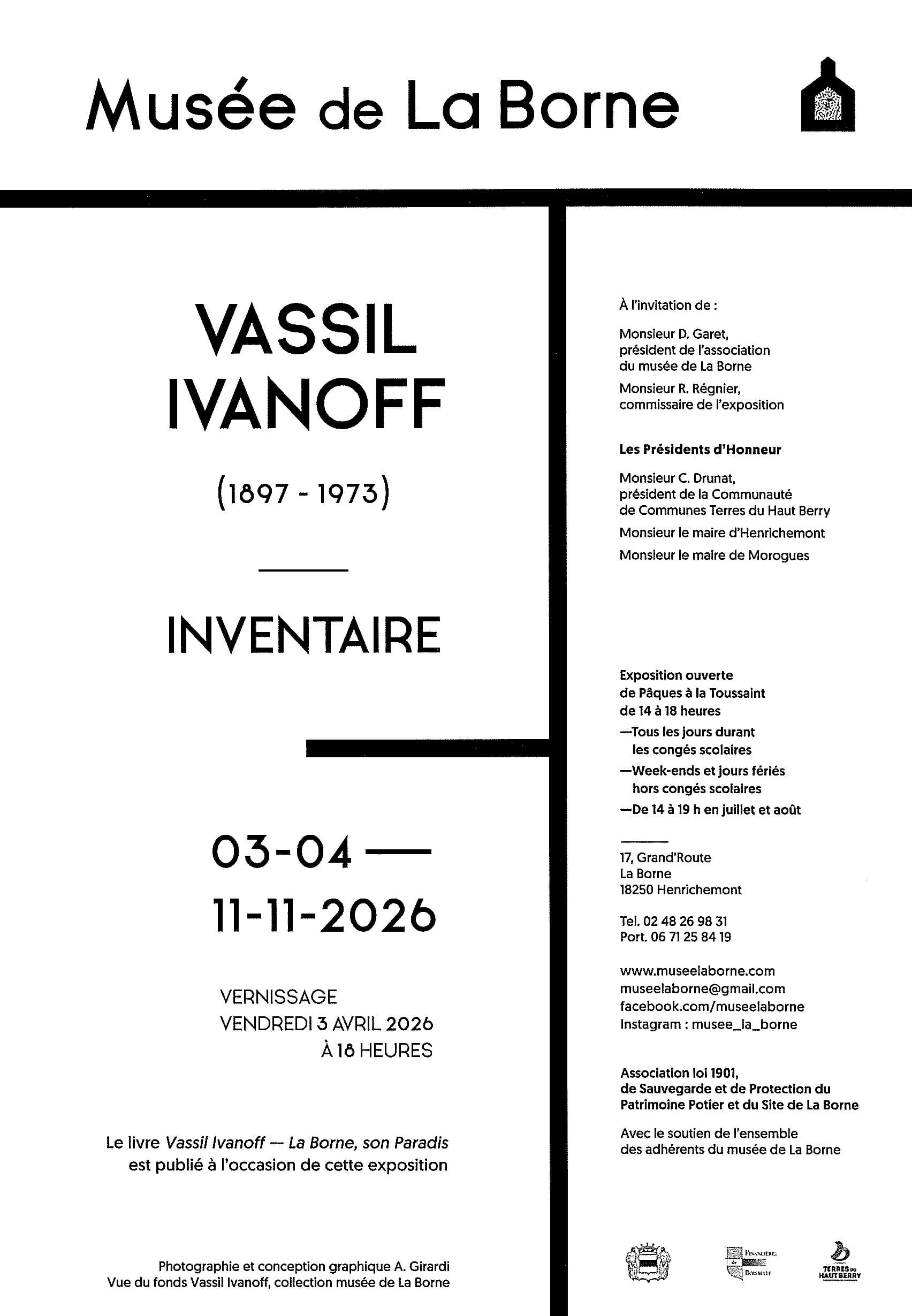 Exposition Vassil Ivanoff
