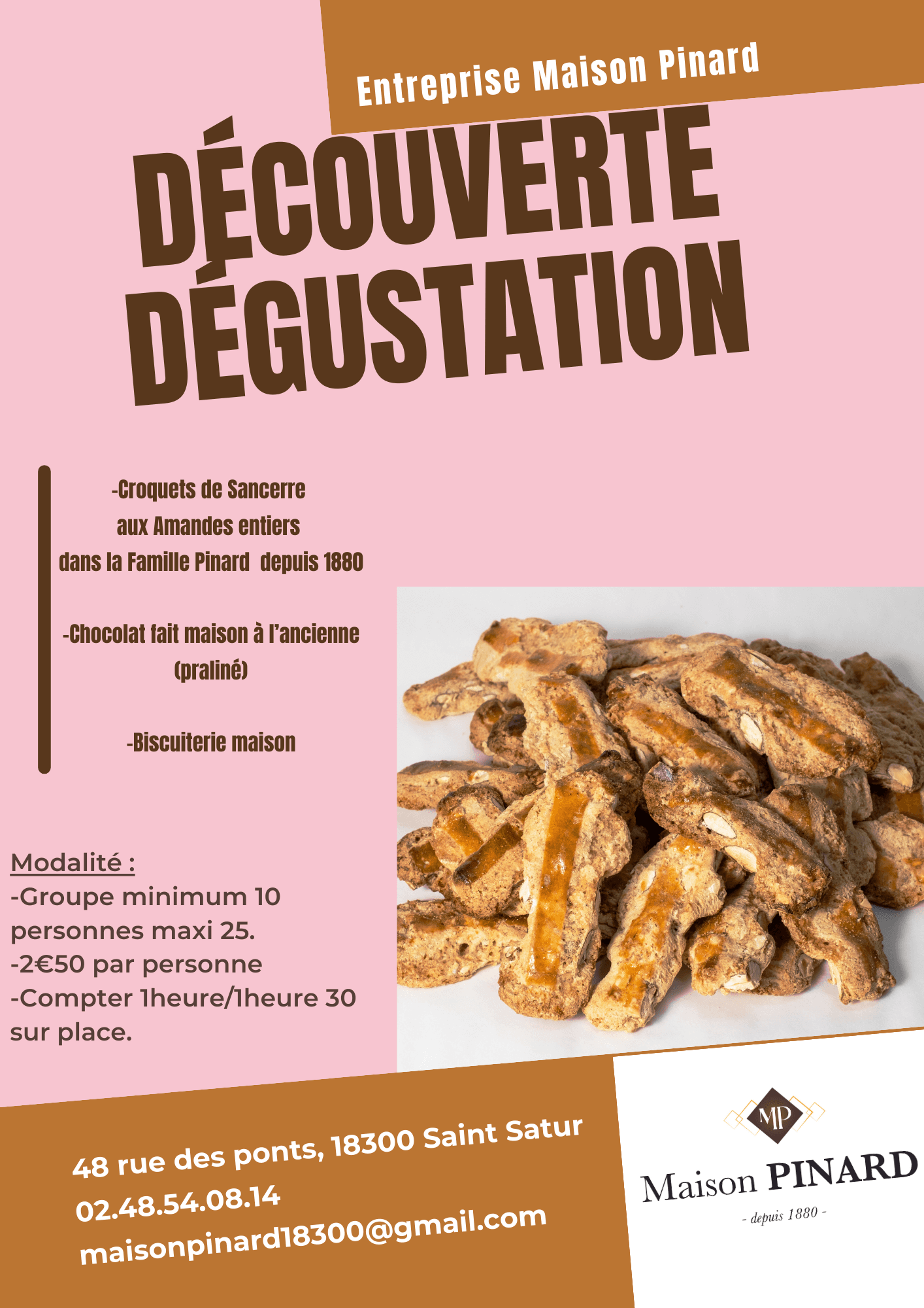 Découverte maison Pinard dégustation