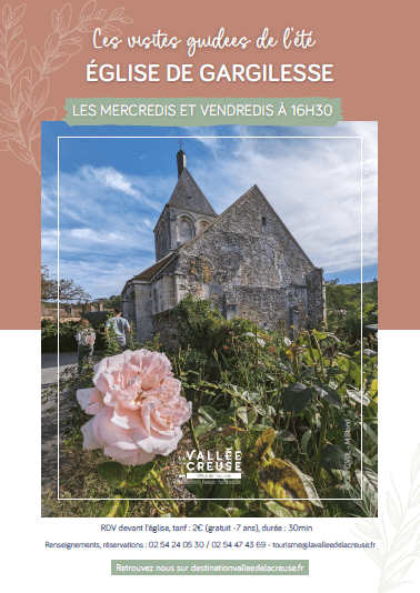 visite église de Gargilesse