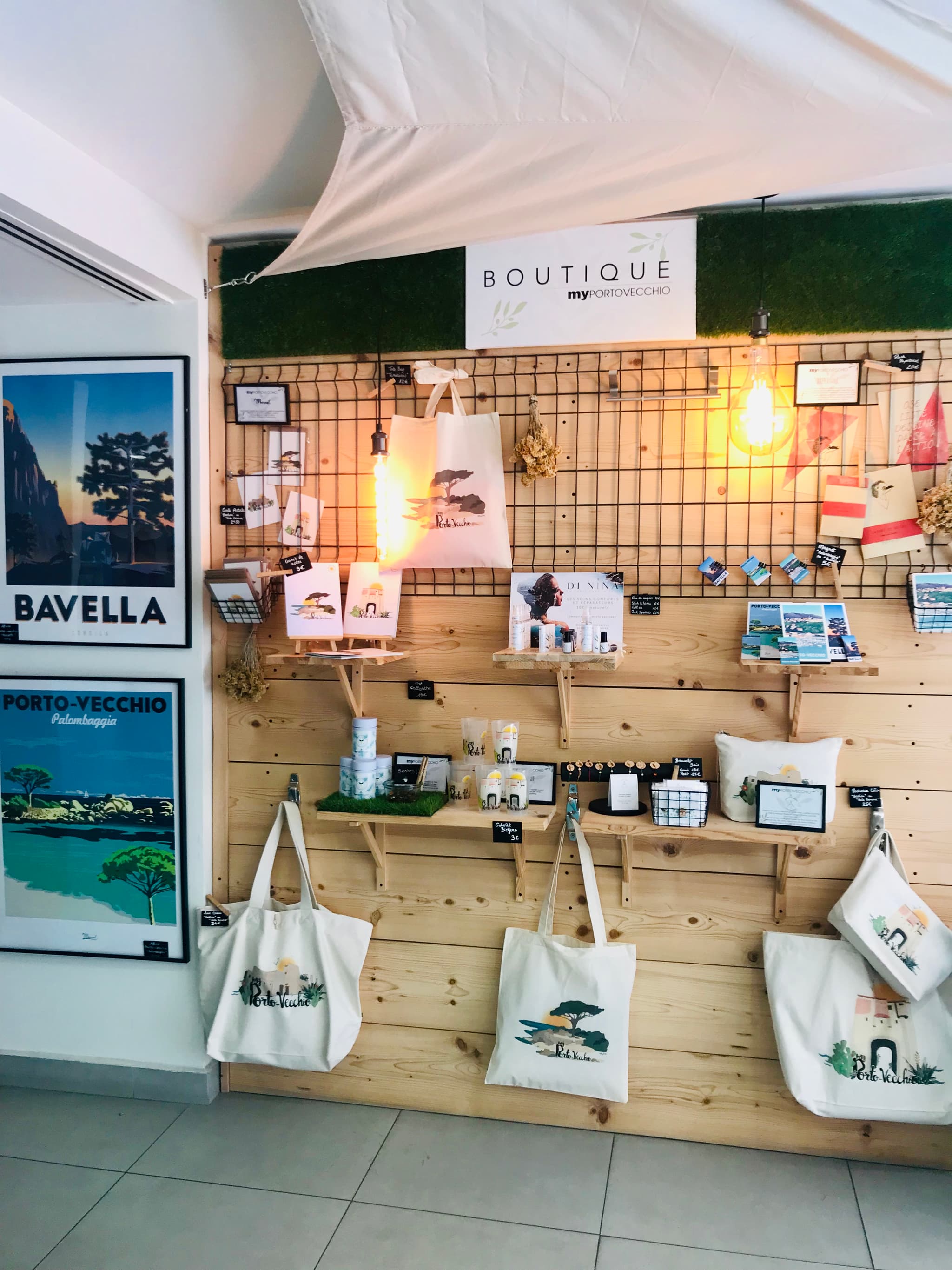 Boutique de l'Office de Tourisme de Porto-Vecchio