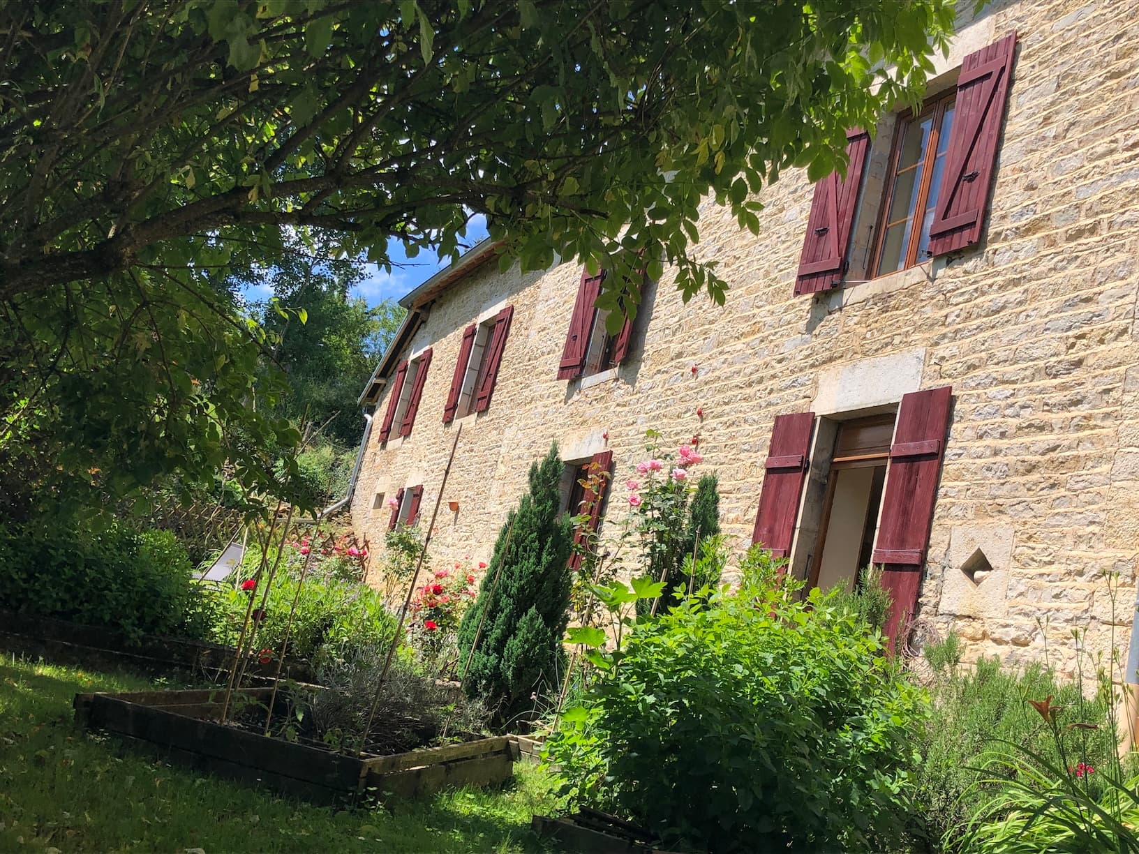 Coté jardin