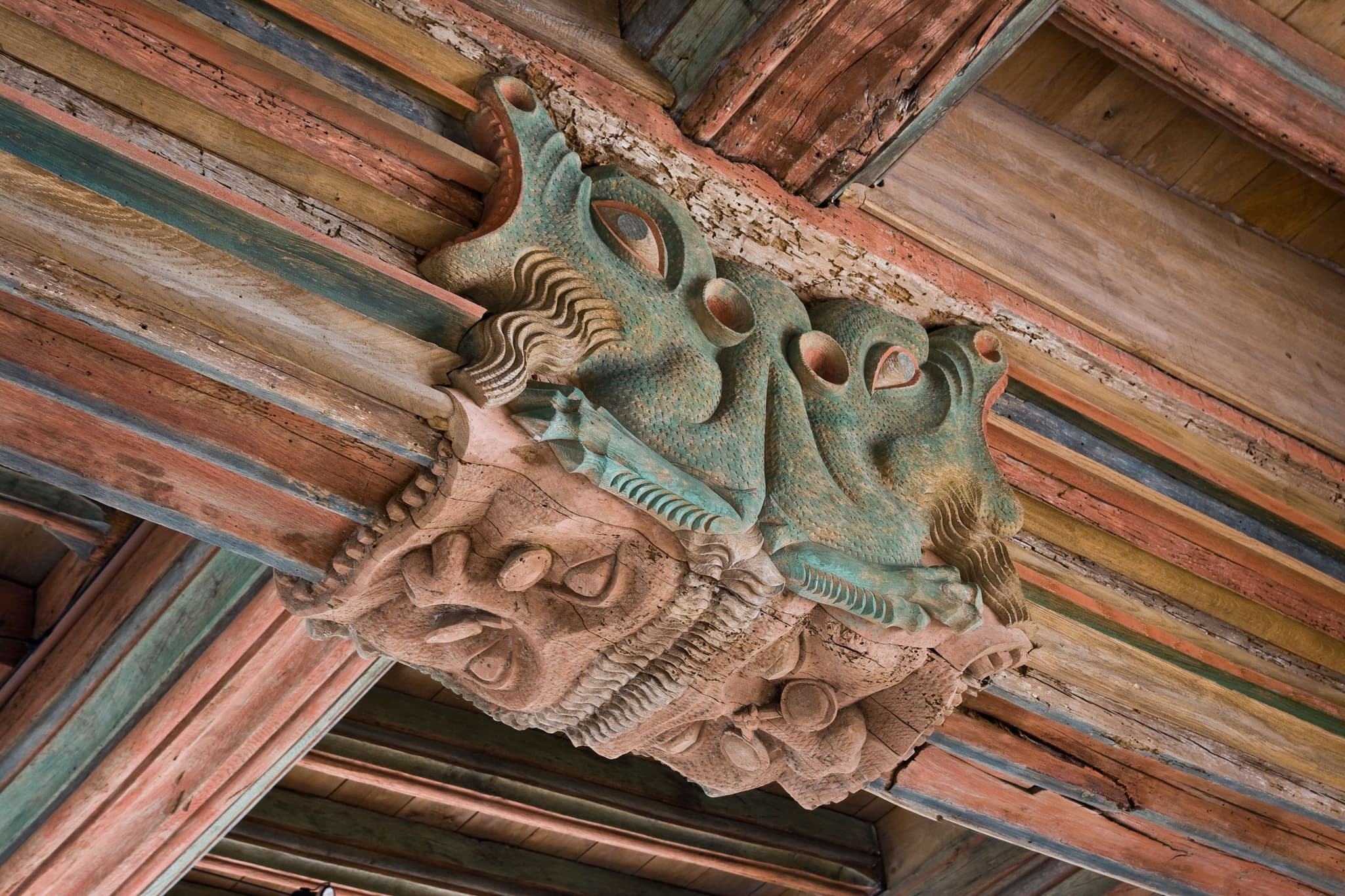 Poutre engoulée, classée Monuments Historiques