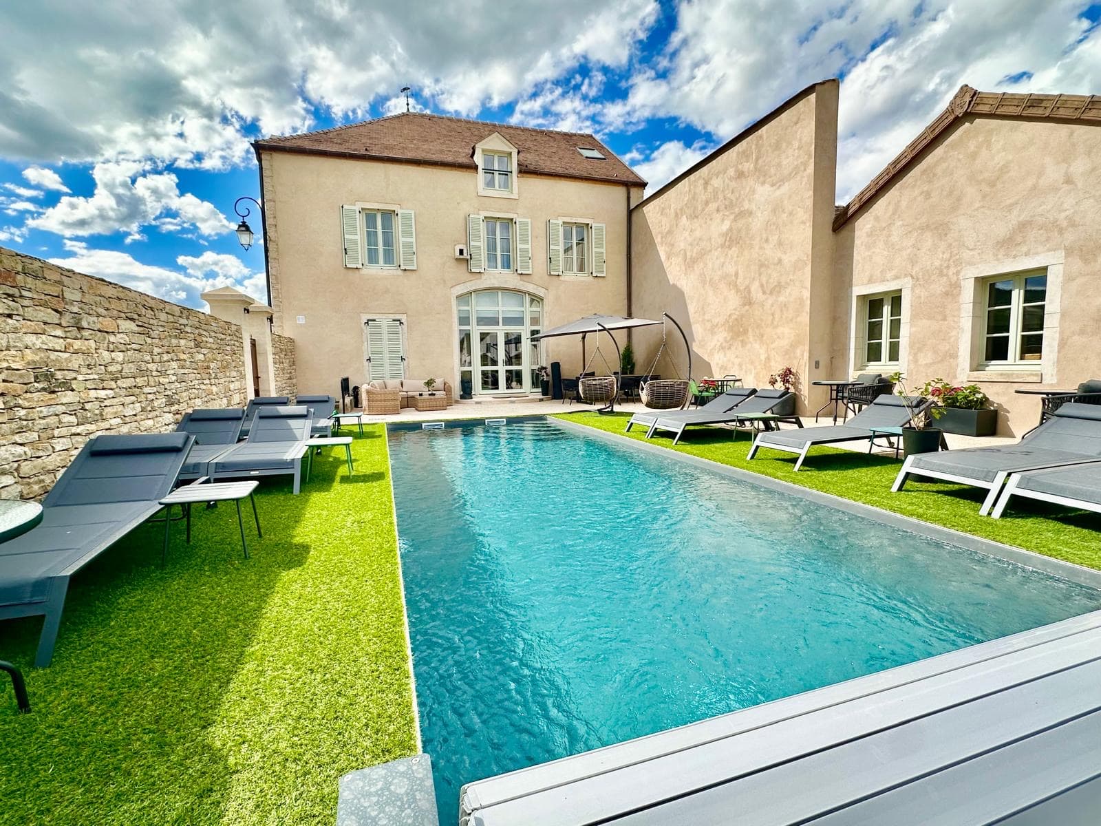 Les Rêveries du Clos derrière St Jean à Pommard - Piscine chauffée