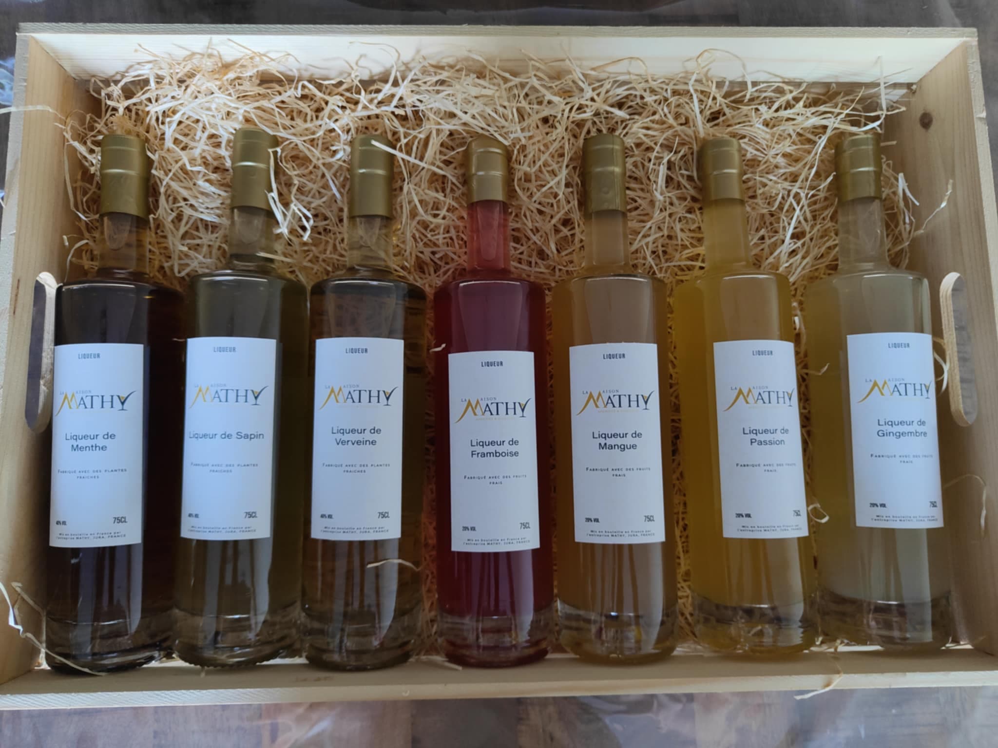 Gamme Liqueurs