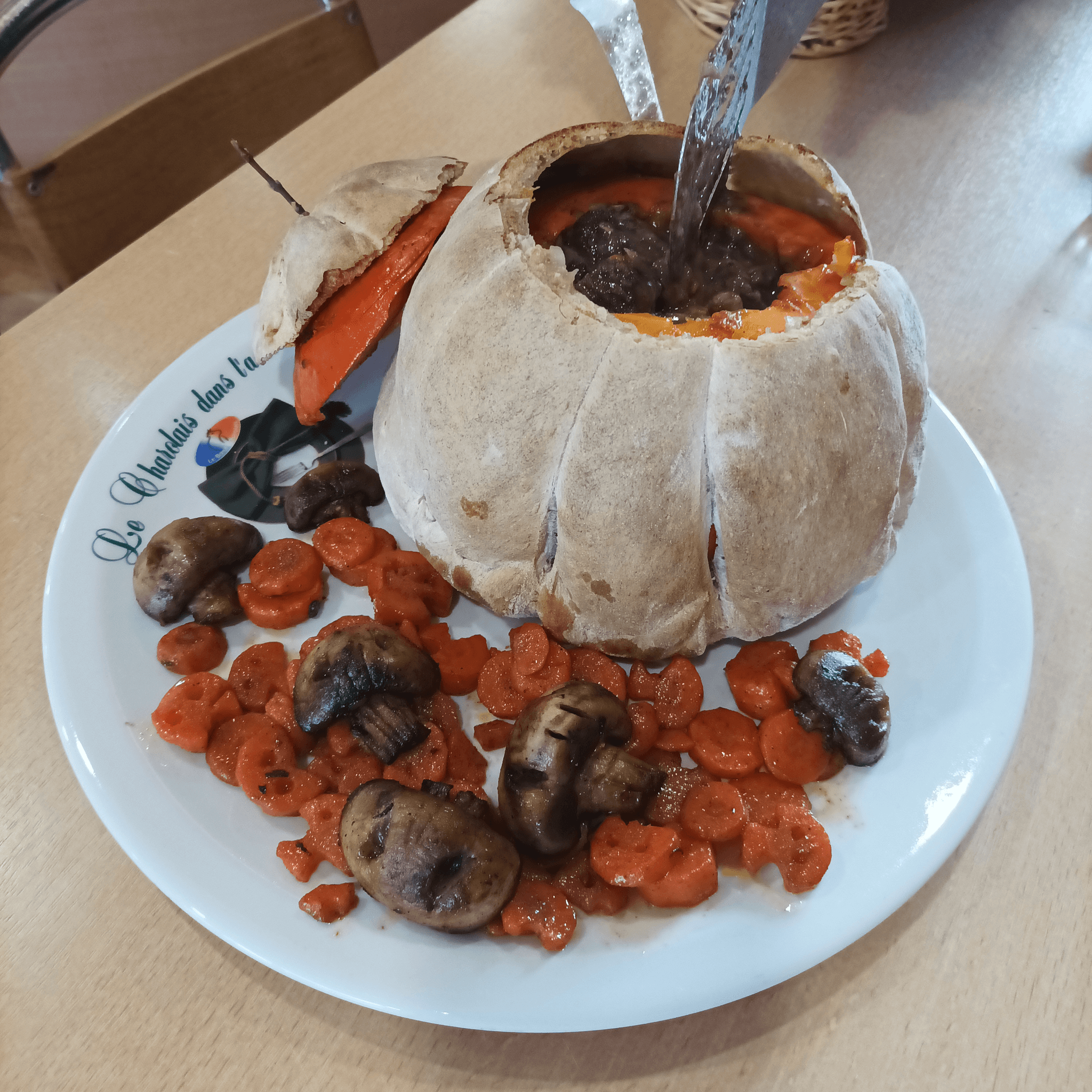 Bourguignon en croûte d'automne