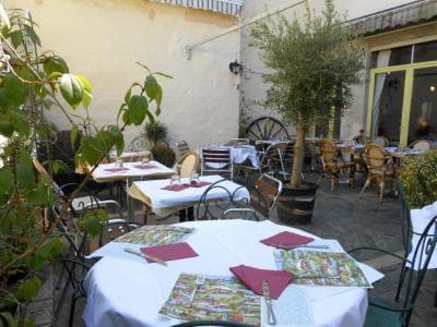 Auberge la Coquille - Terrasse