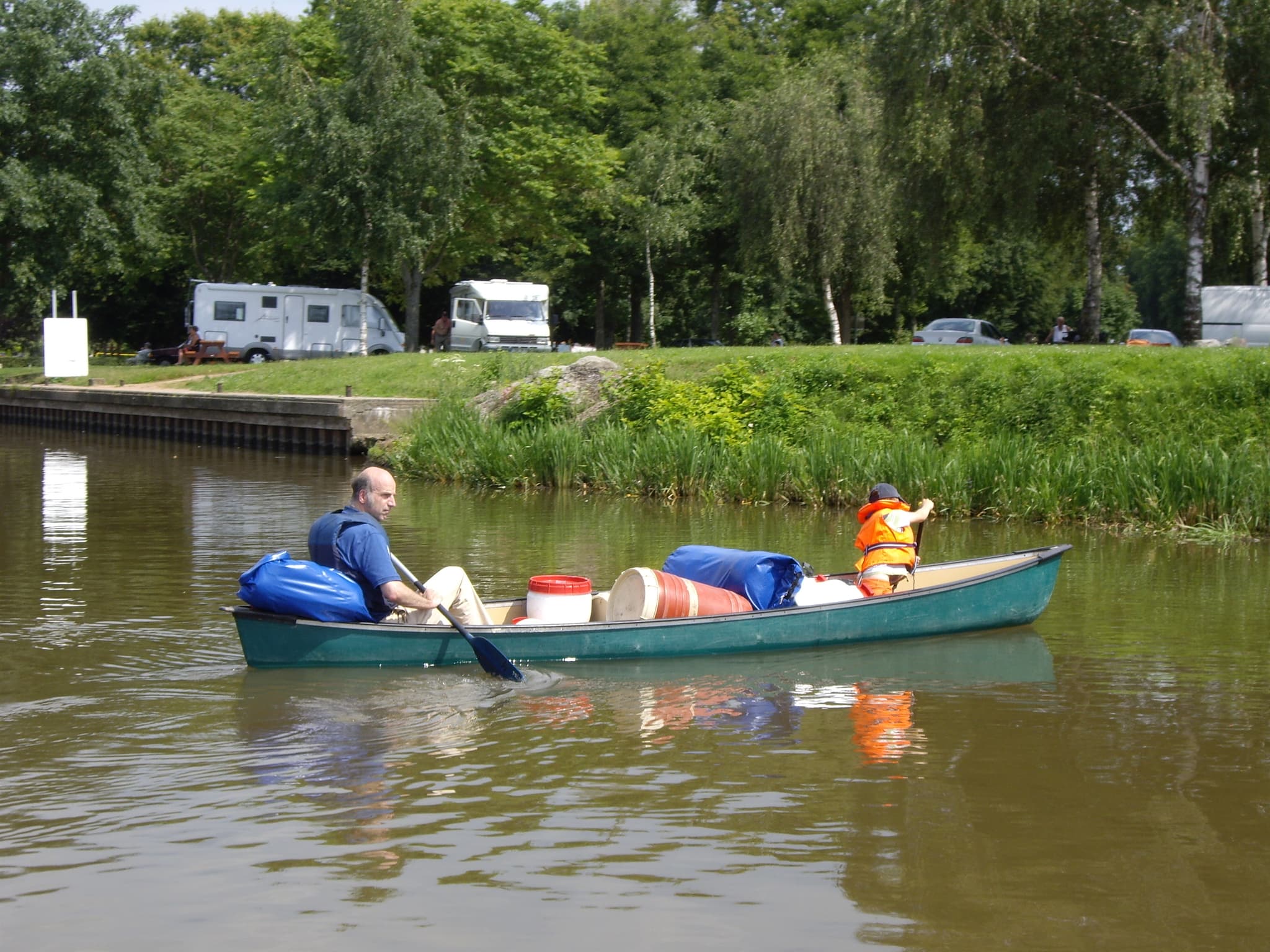Descente de Loire en canoë à Decize