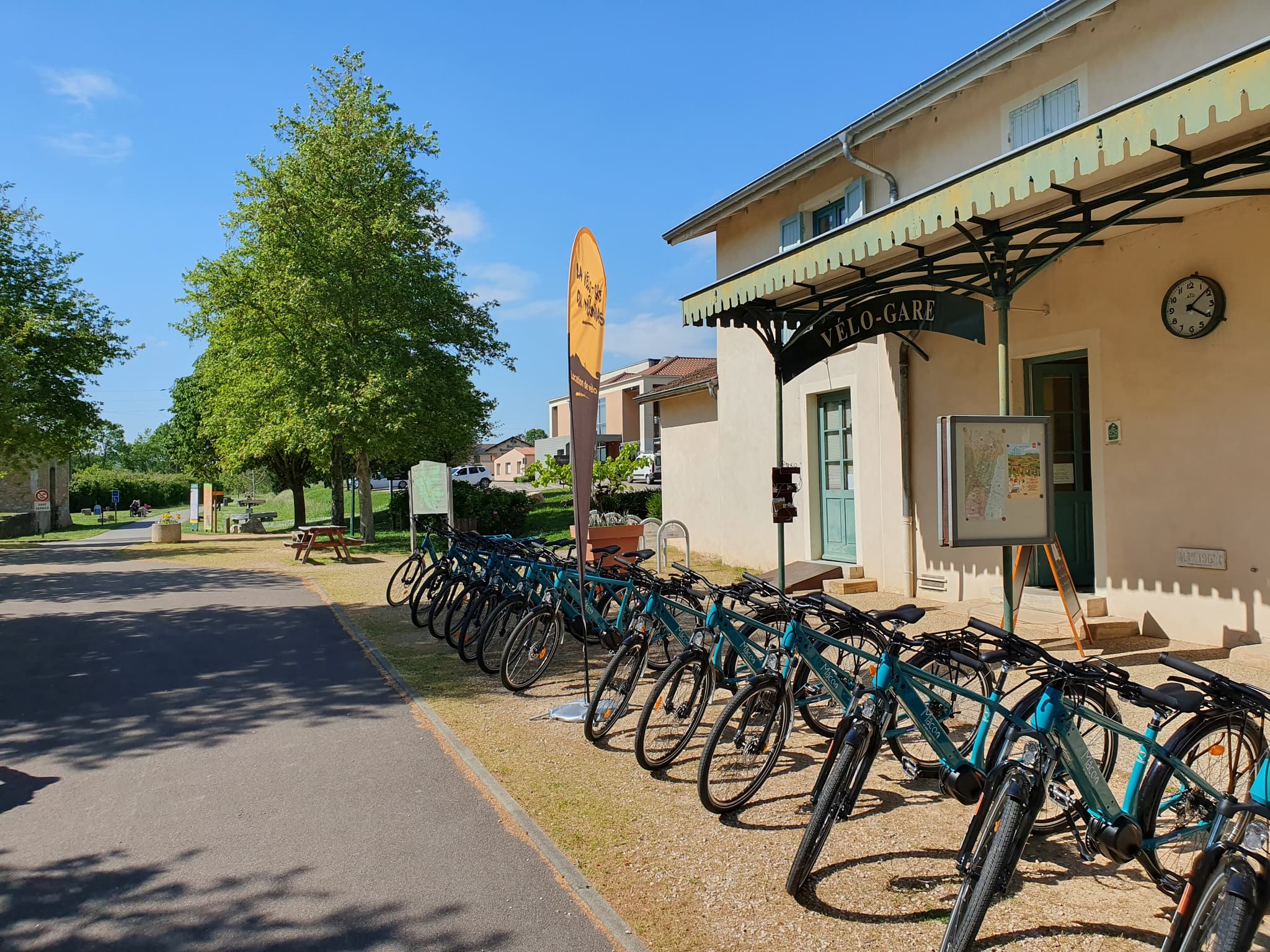 Les vélos de Charnay
