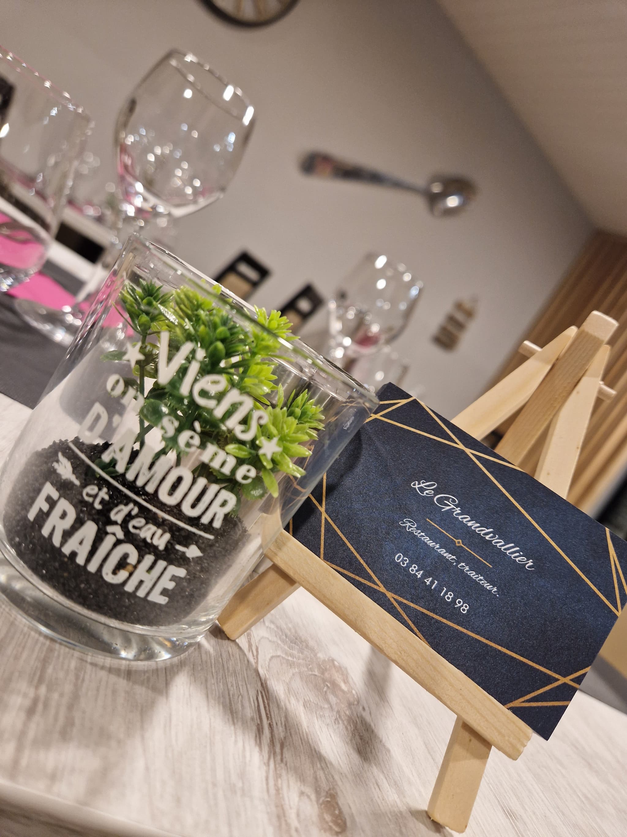 salle de restaurant - le Grandvallier