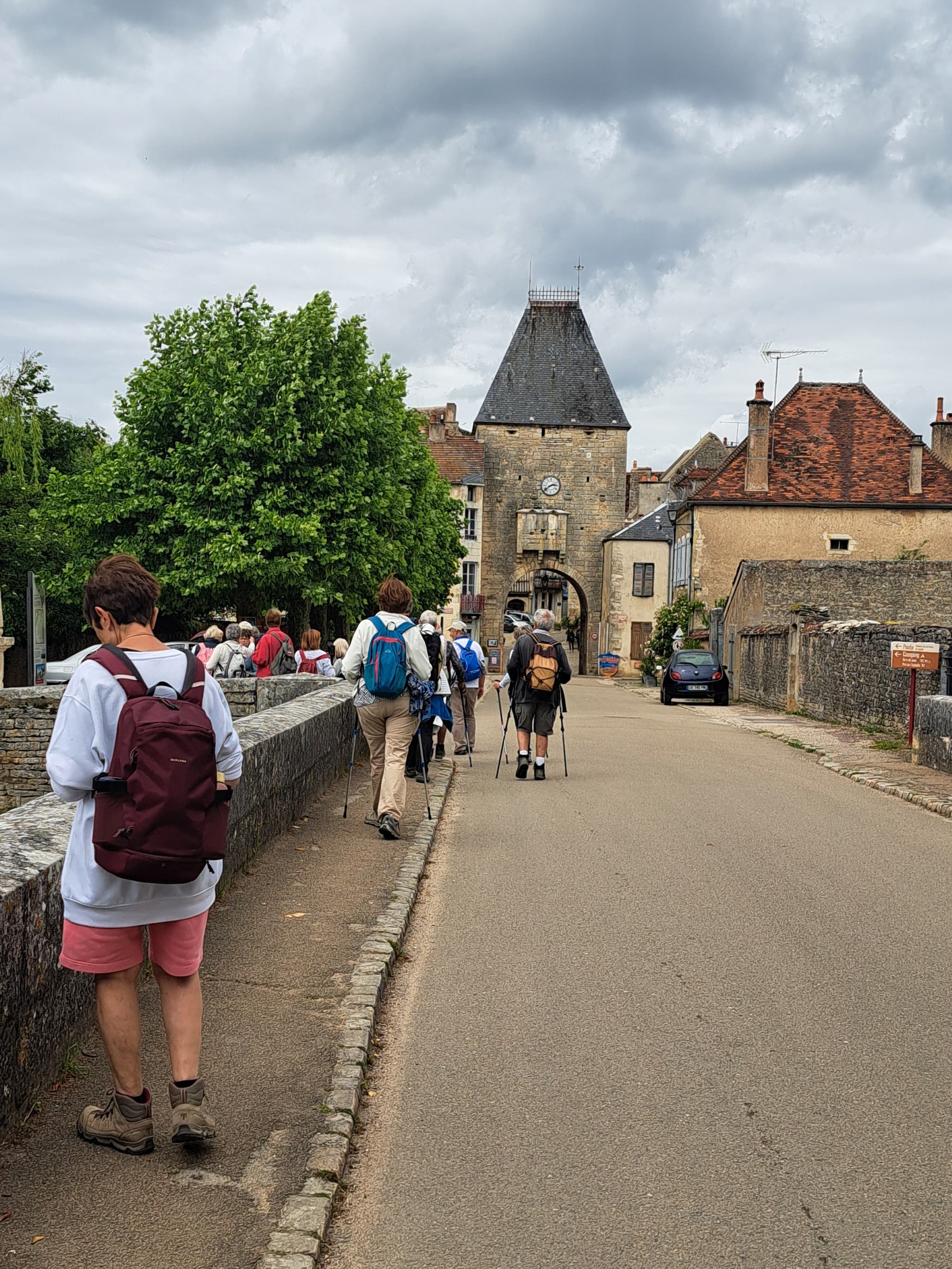 Randonnée à Noyers (89)