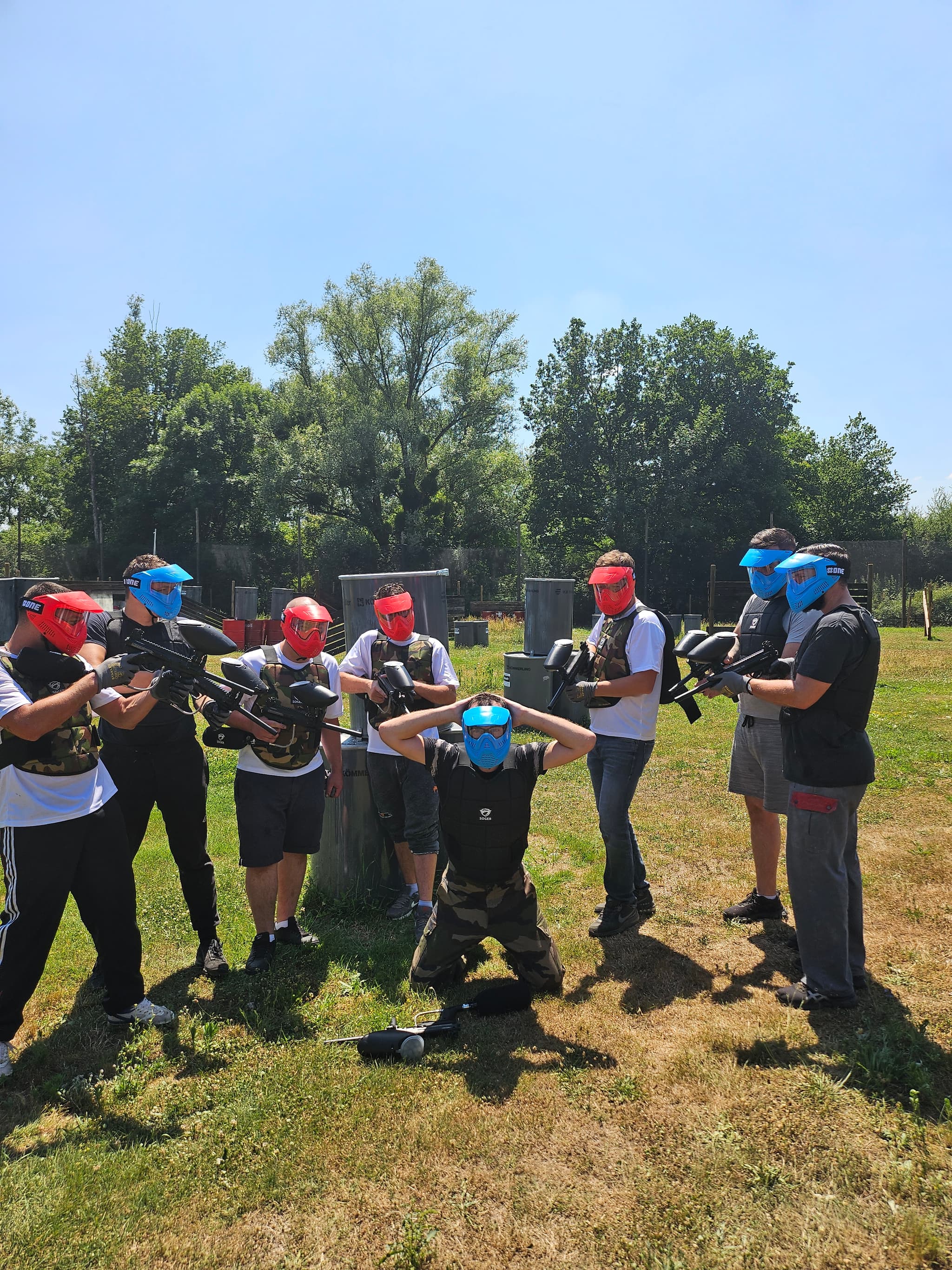 Paint ball doll's parc