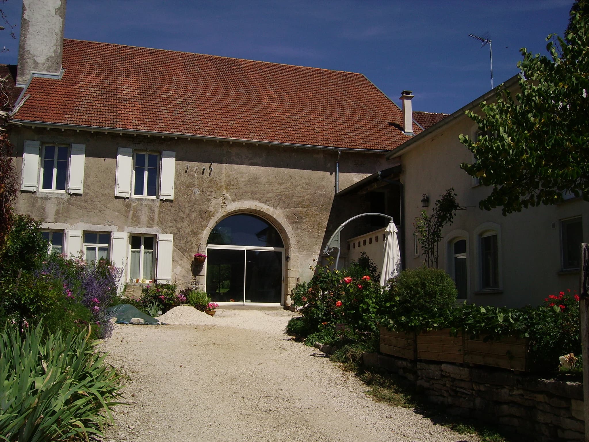 Devant de la maison