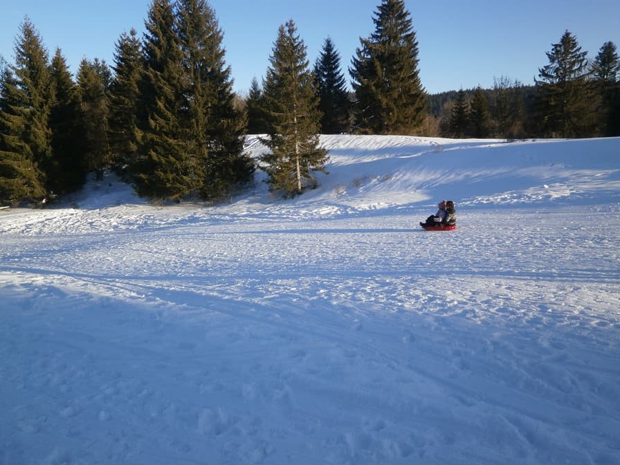 Piste de luge de Saint-Laurent en Grandvaux