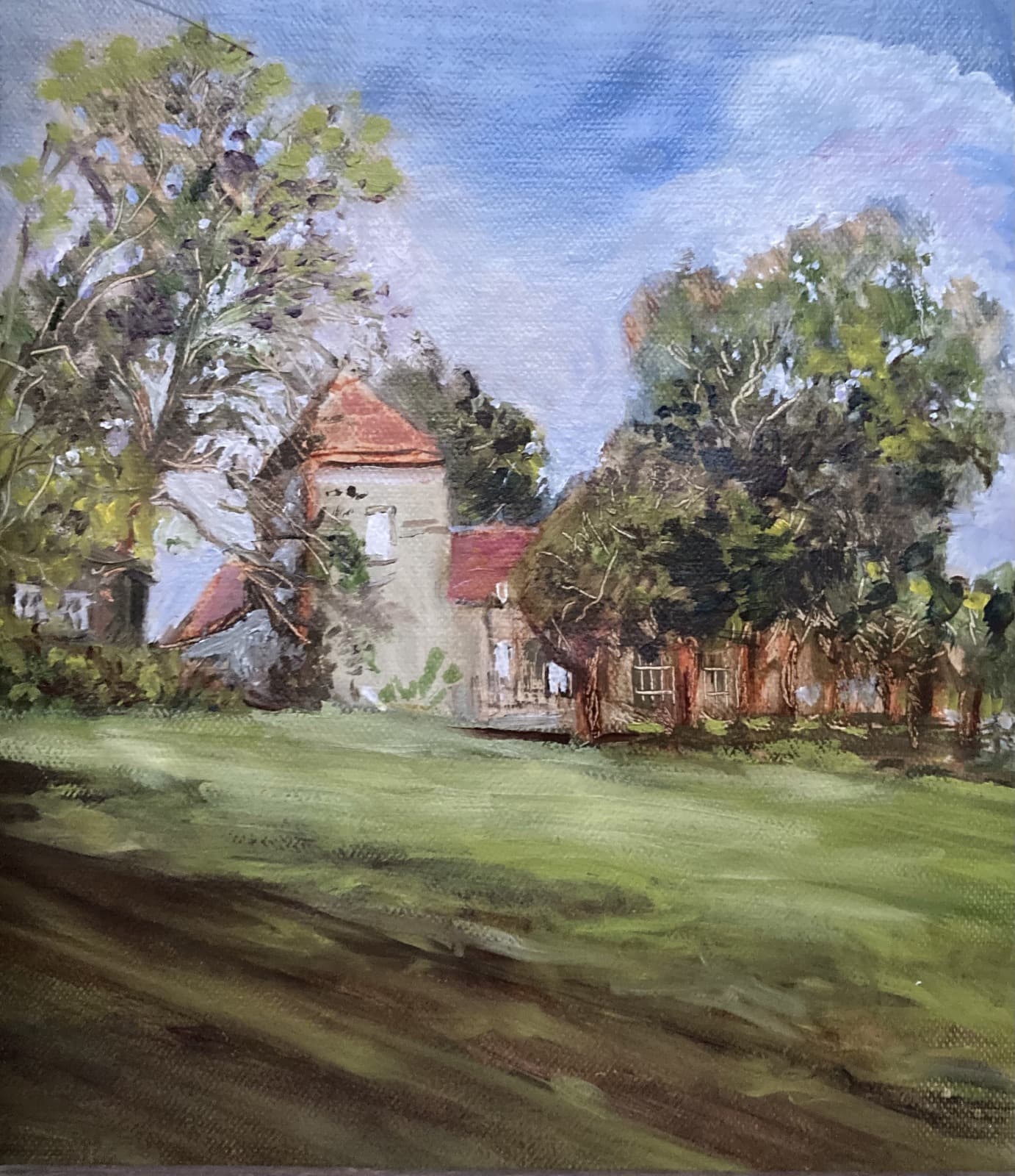 Le Pigeonnier en tableau