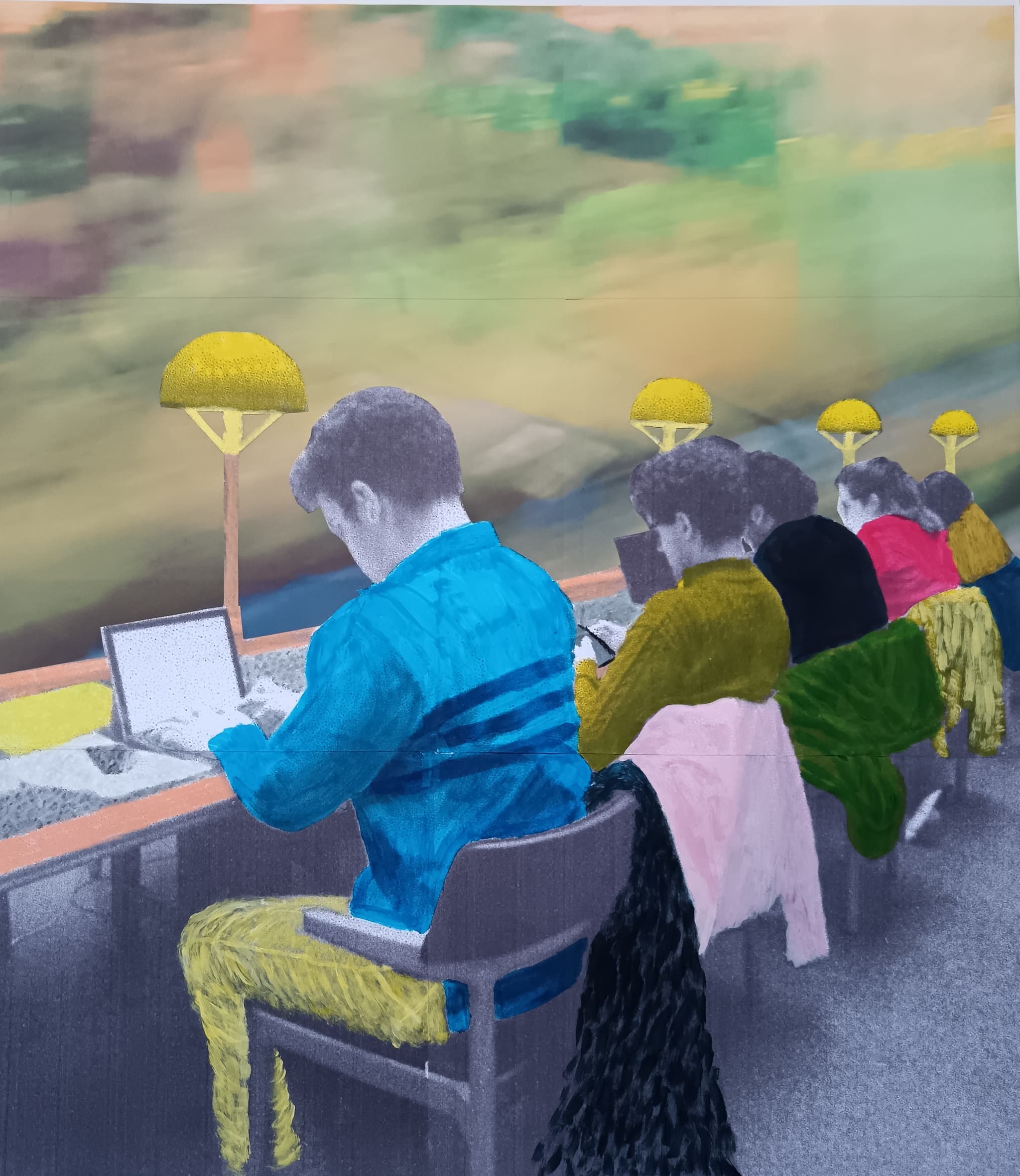 A la bibliothèque