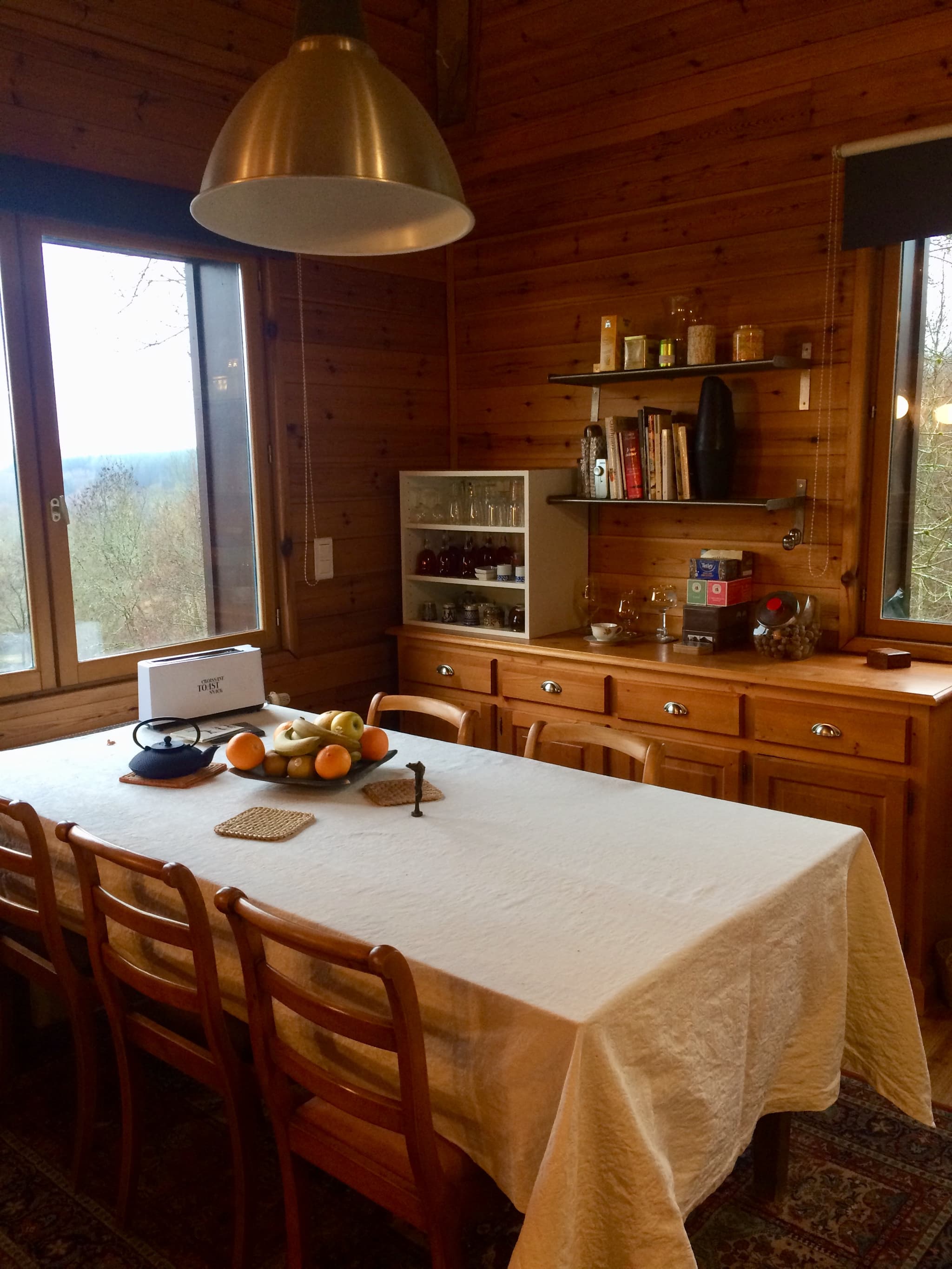 Cuisine du gite Le Bounion