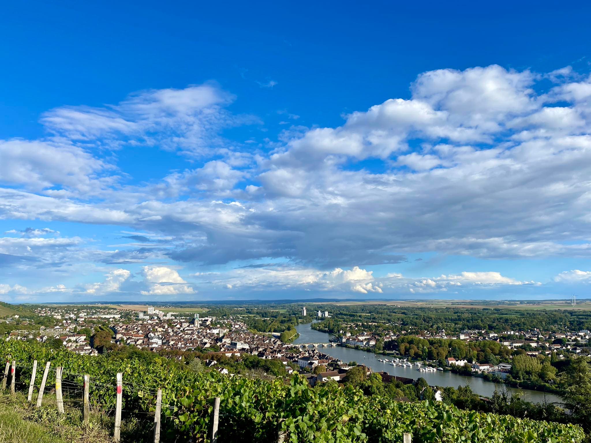 Joigny vue du Belvédère