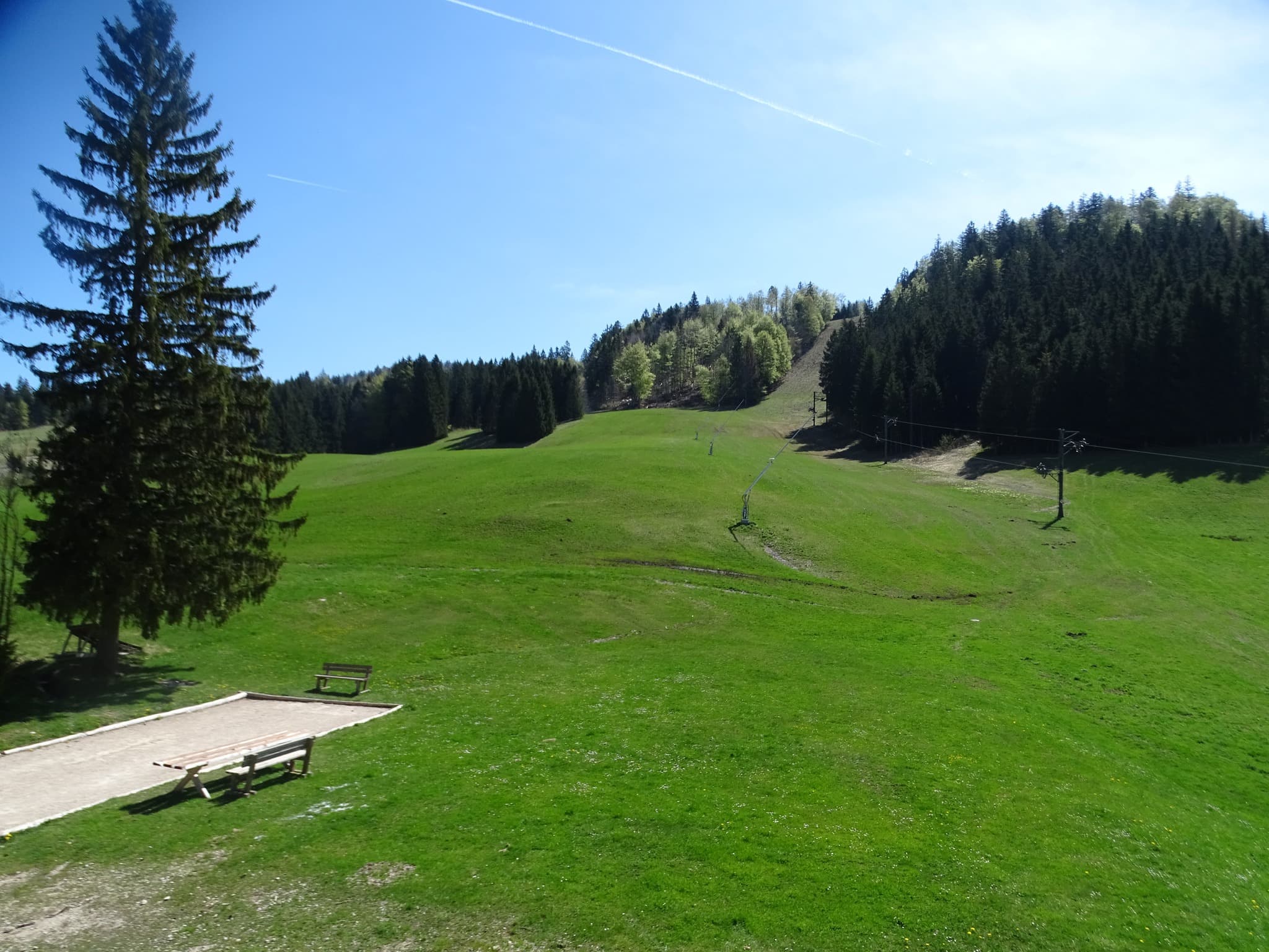Bas des pistes