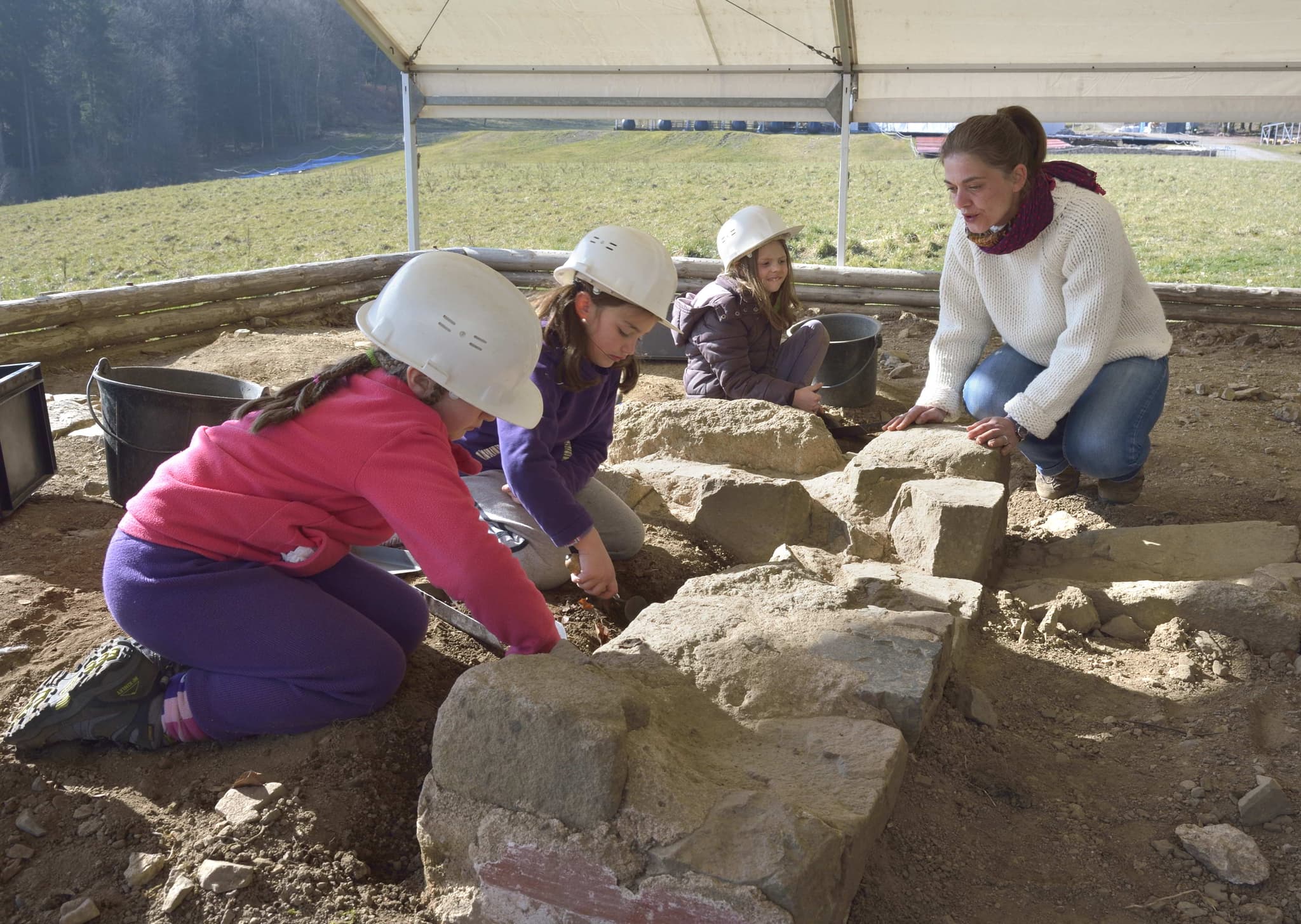 Un atelier ludique réservé aux enfants.