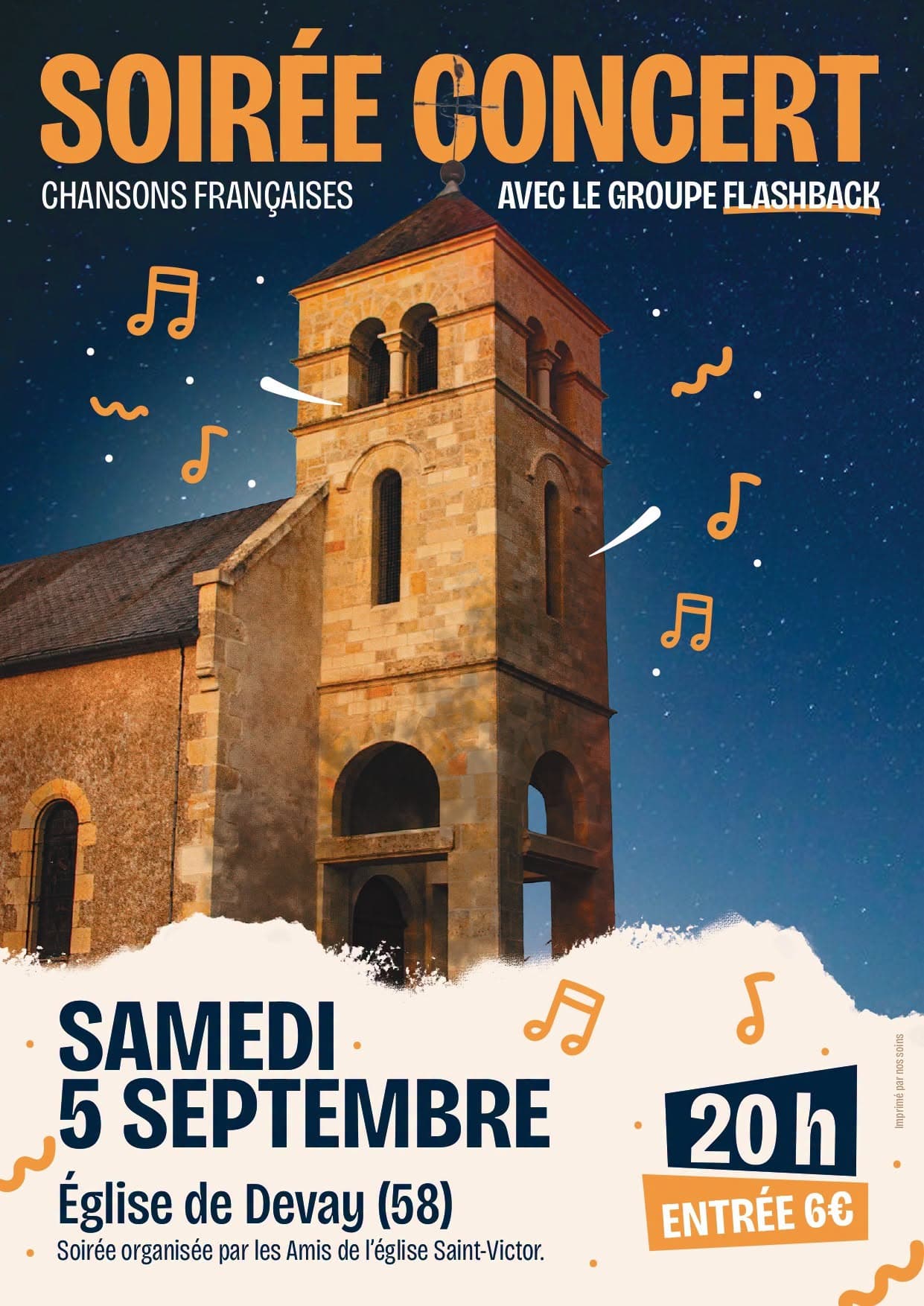 Concert à Devay