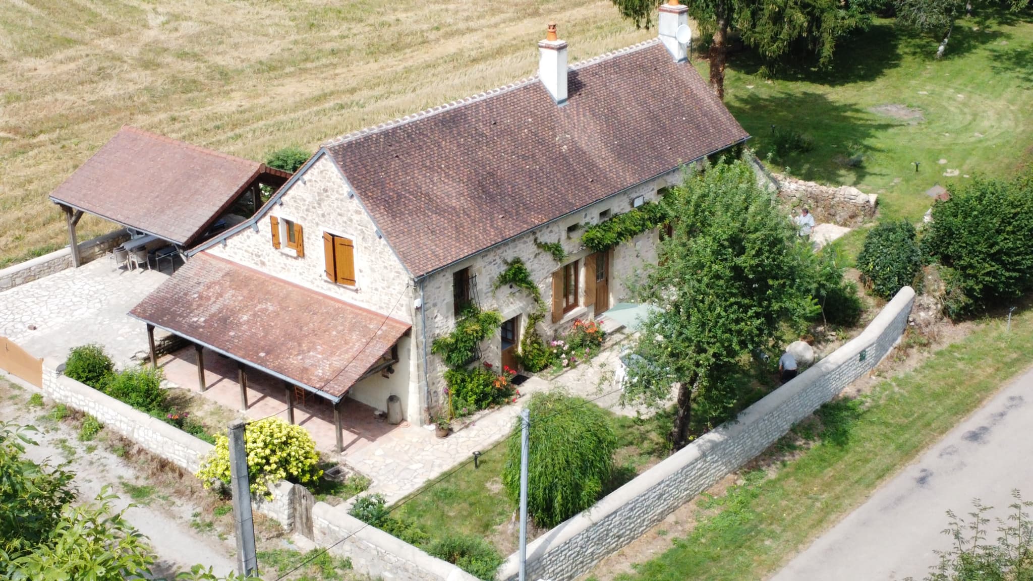 Gite vu de haut