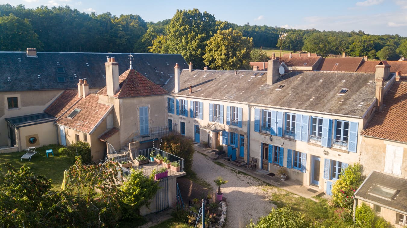 Girolles les Forges -Vue de la maison