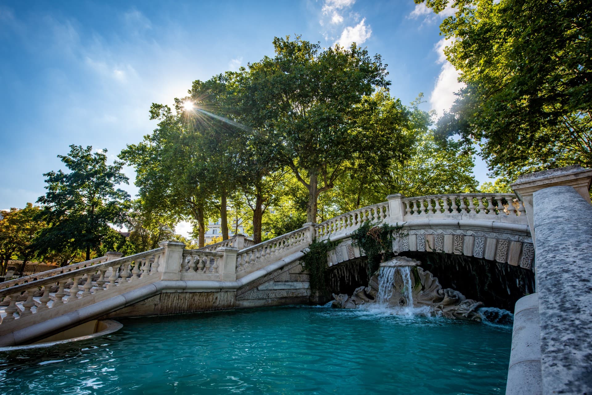 Jardin Darcy - Fontaine